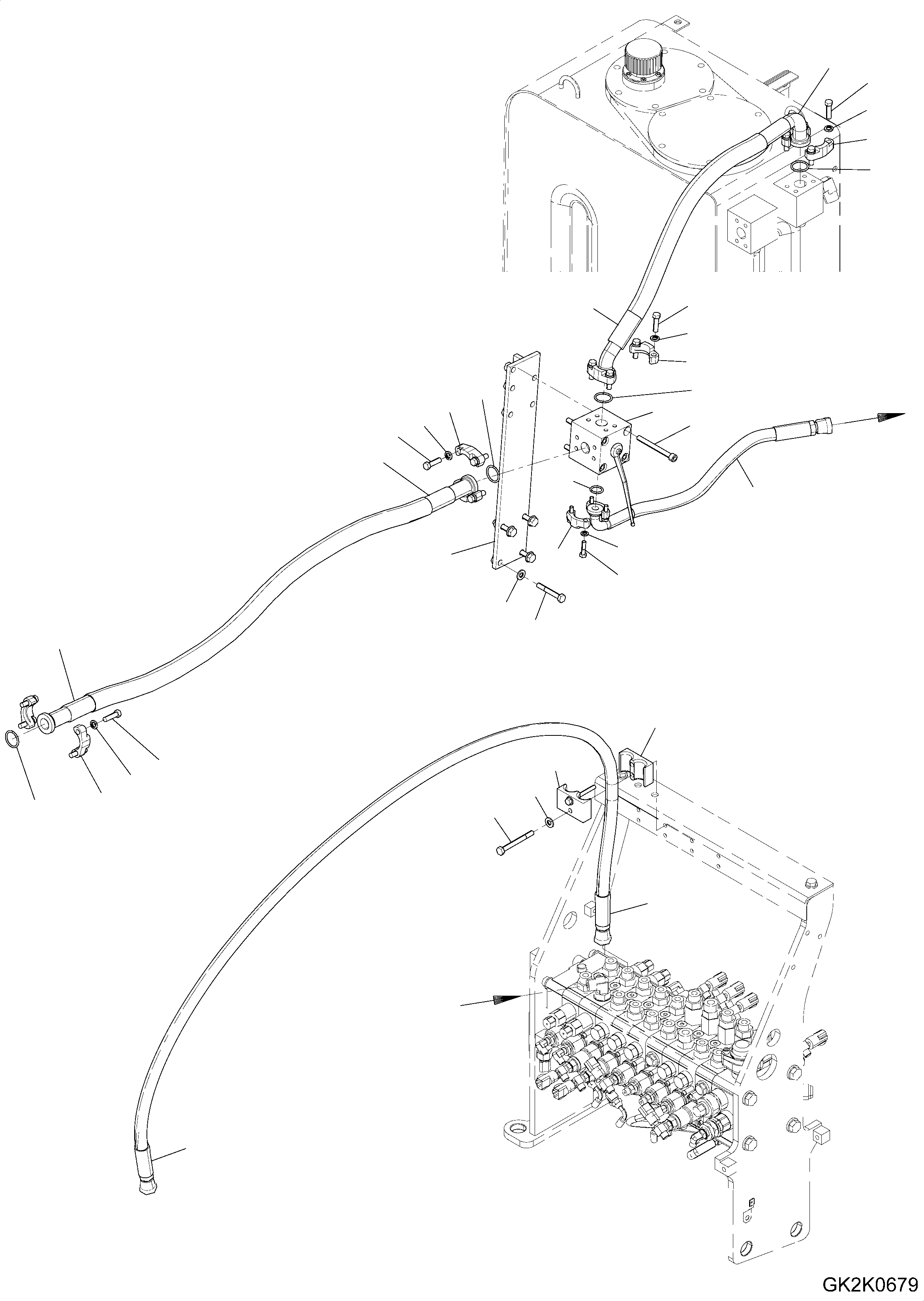 Клапан 20G-970-3910 KOMATSU