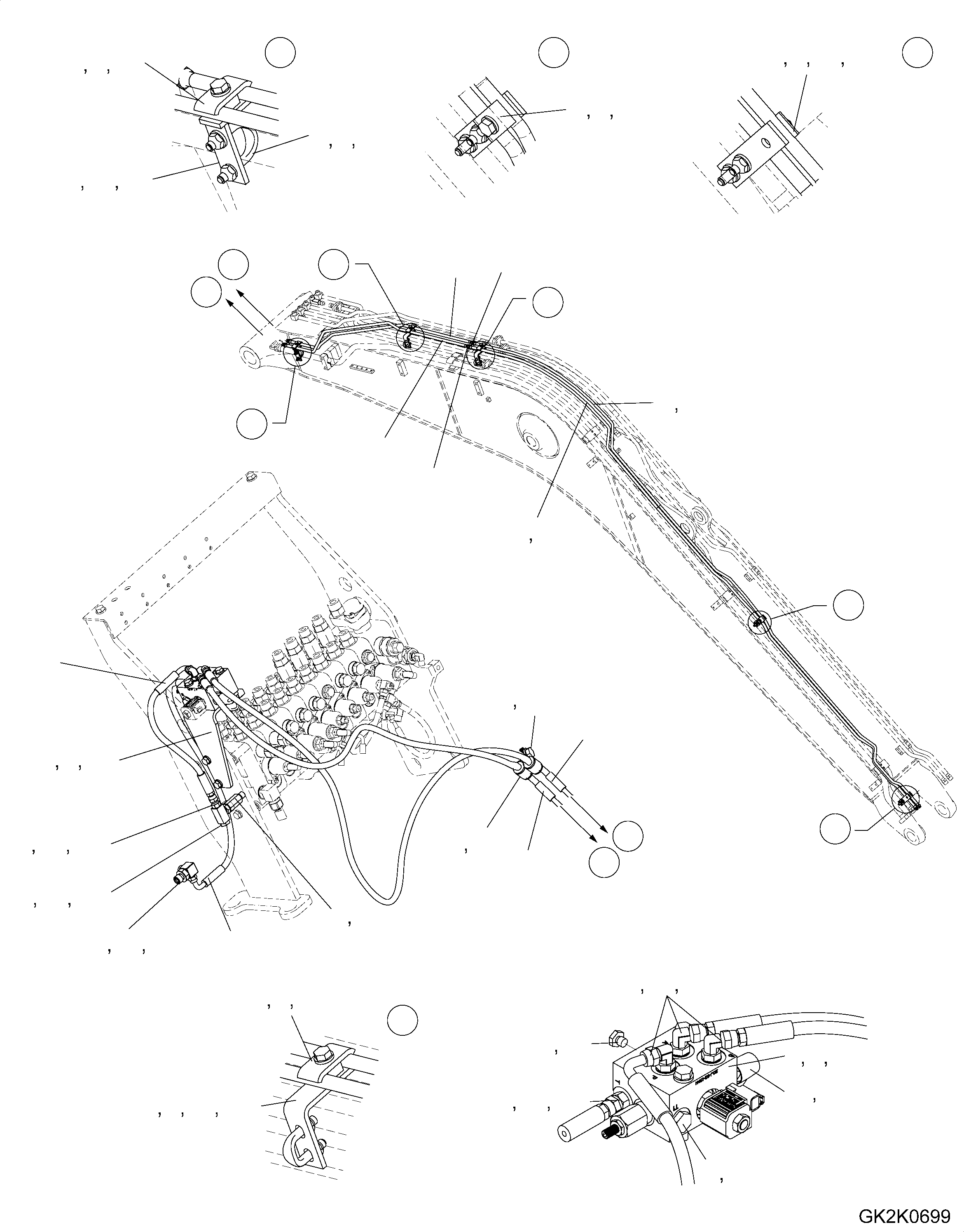 Шланг 02779-00214 KOMATSU
