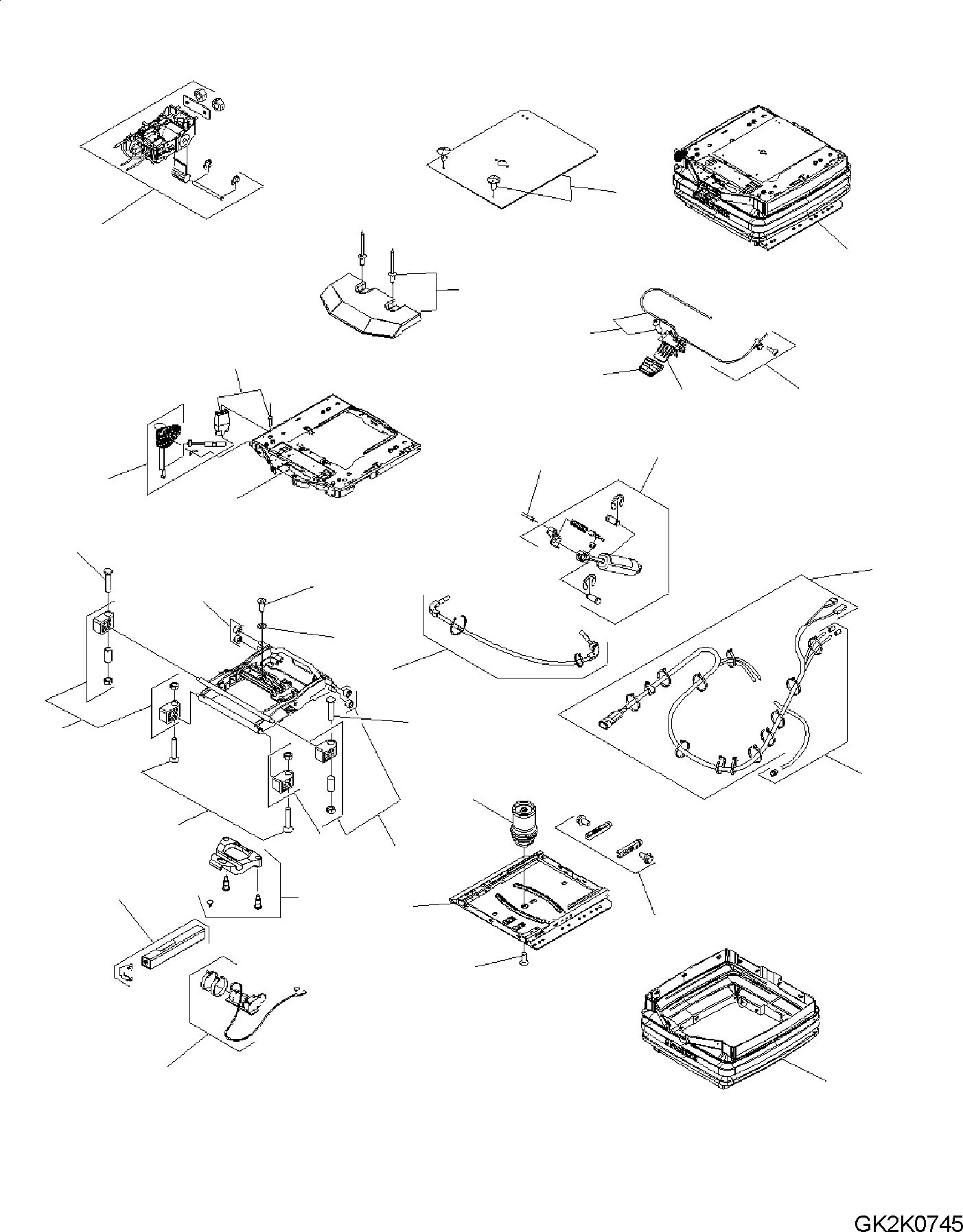 Упорный подшипник 421-57-H0P00 KOMATSU