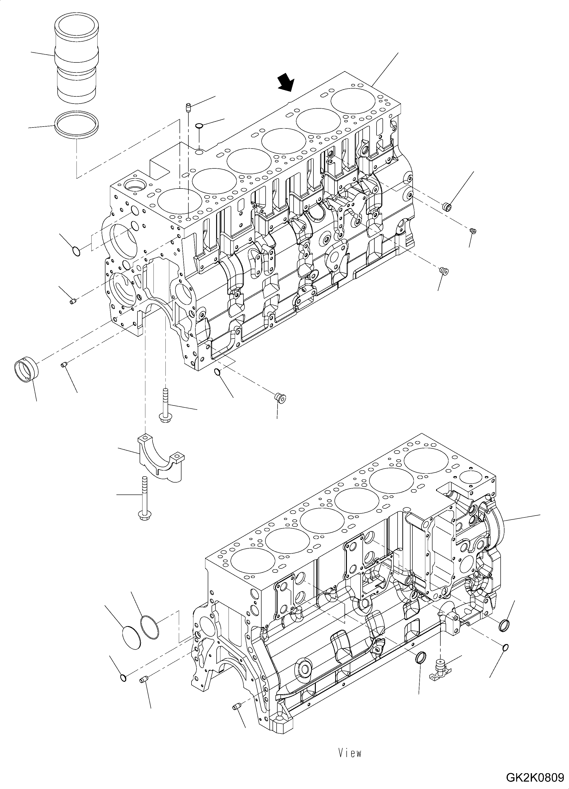 DRAIN COOK 6742-01-0470 KOMATSU