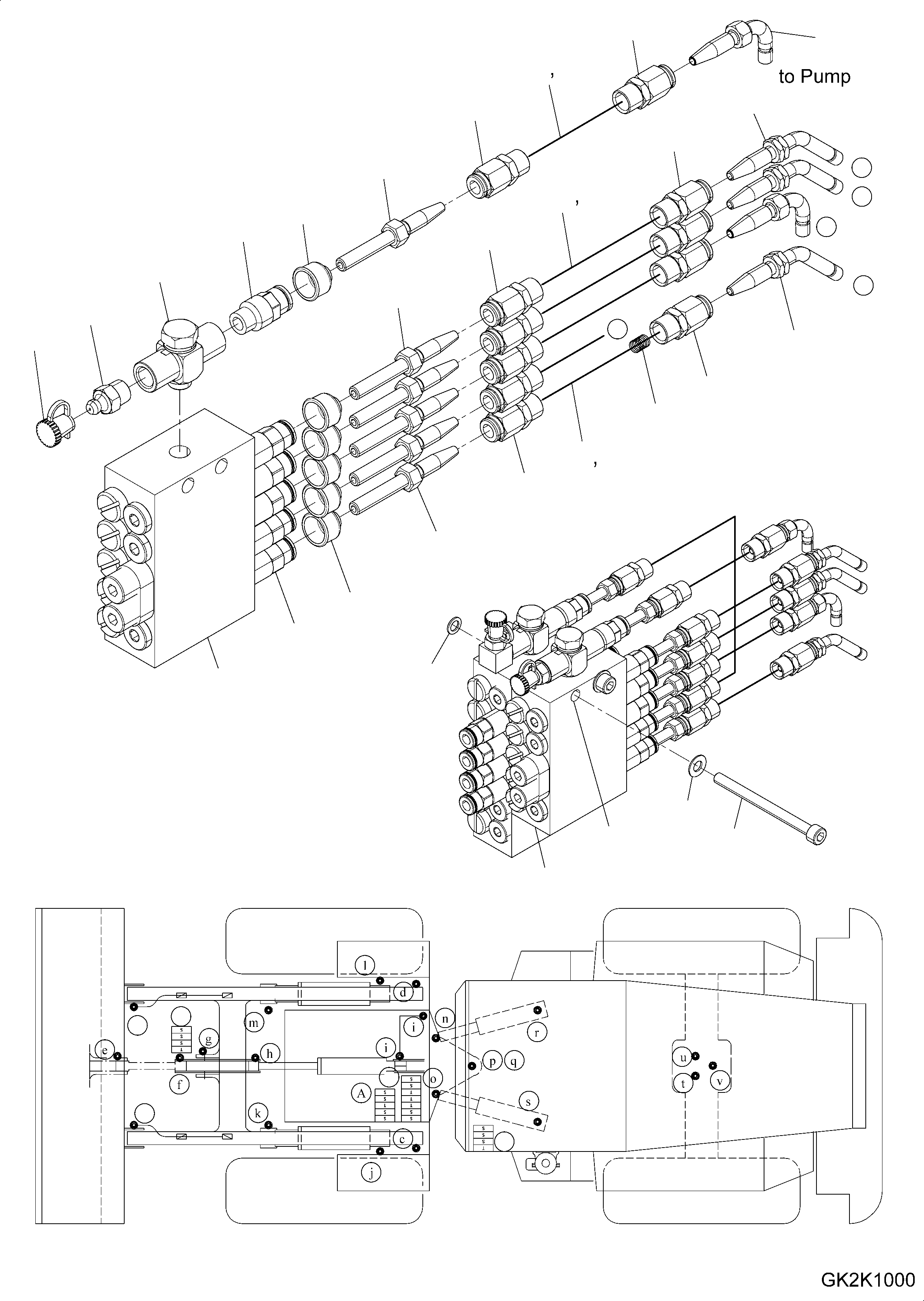 Соединительный штуцер 419-09-H2770 KOMATSU