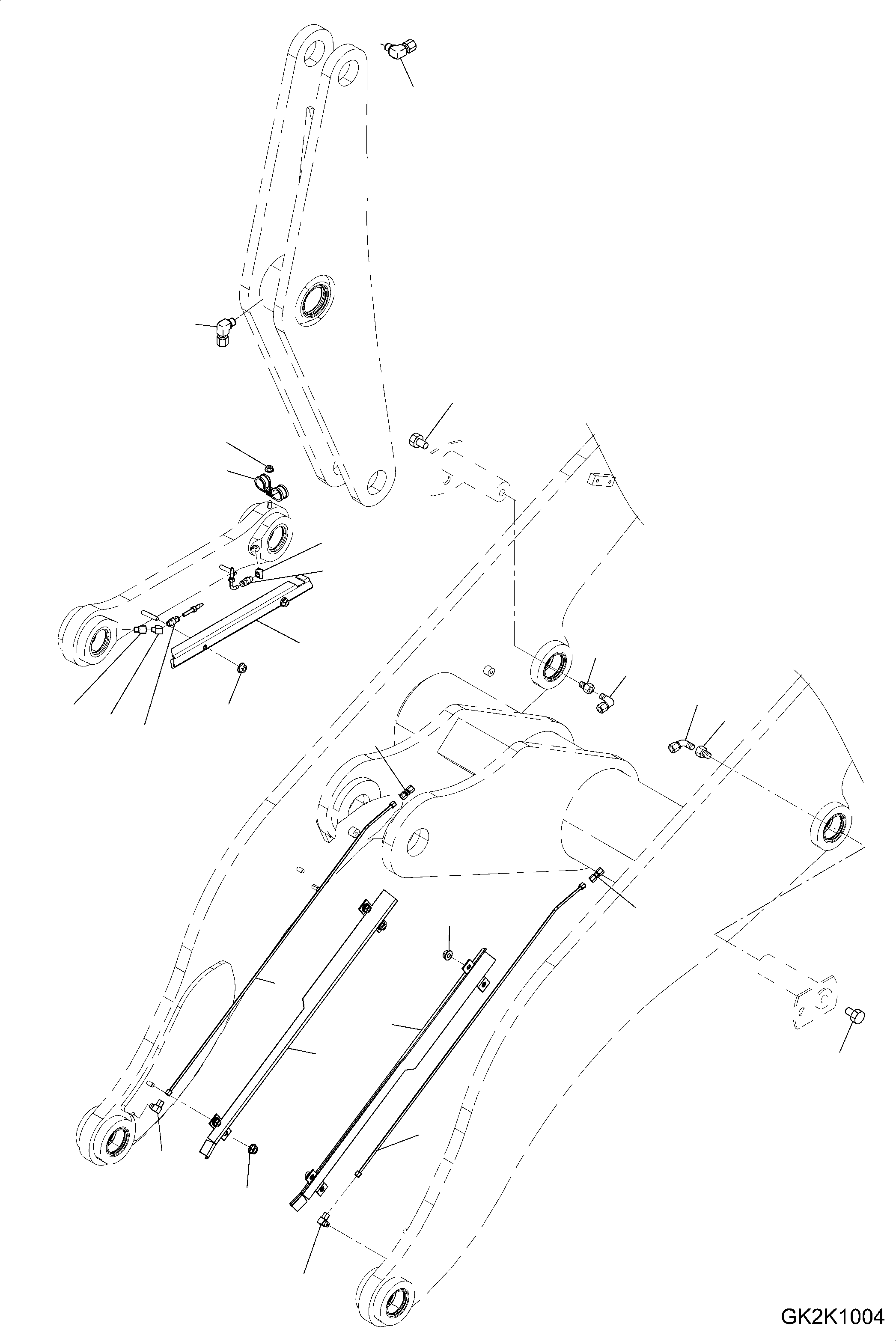 COVER, (FOR STD BOOM) 419-S95-H320 KOMATSU