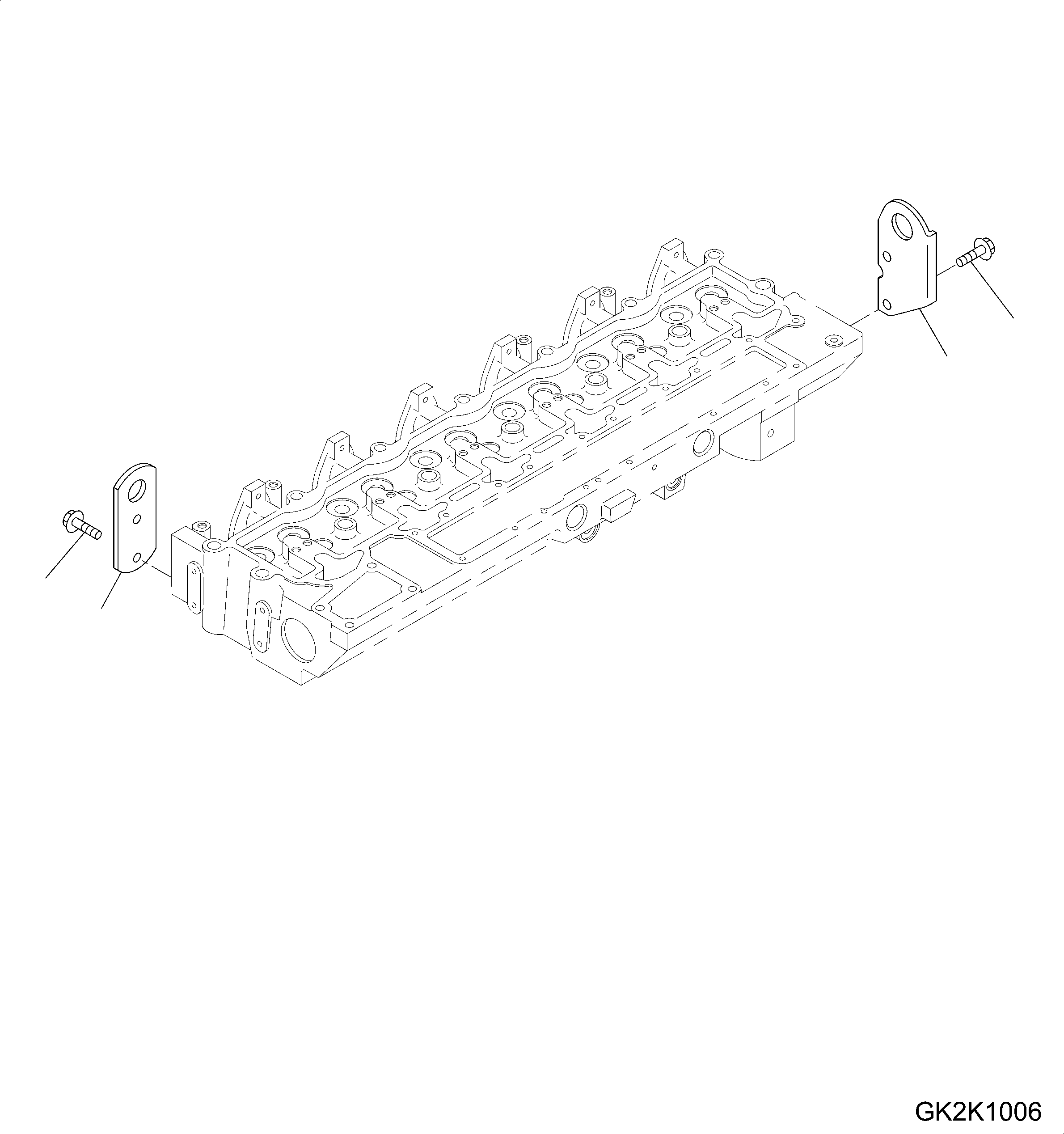 BRACKET, LIFTING 6744-21-1310 KOMATSU