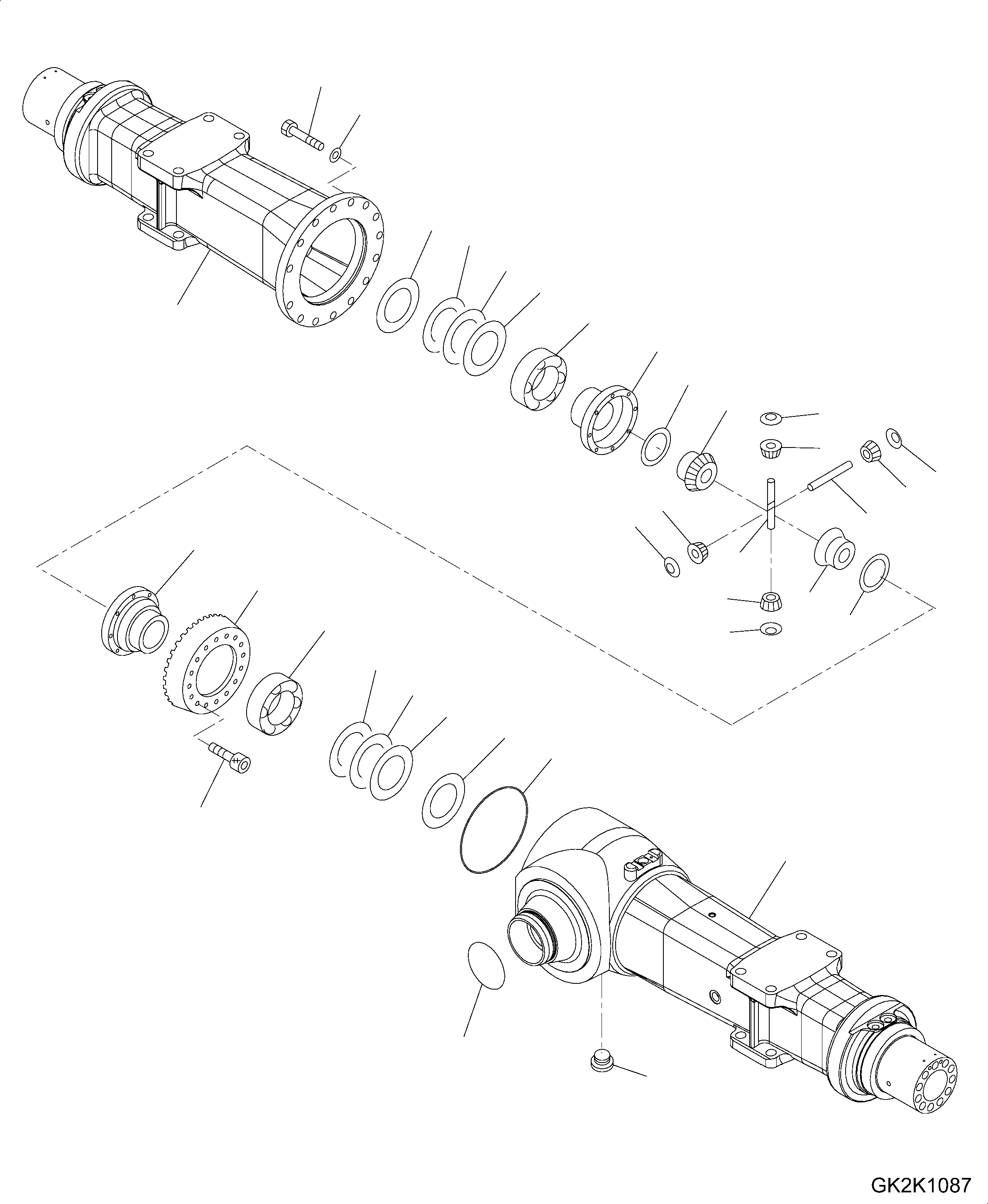 BODY, LONG 20G-22-31240 KOMATSU