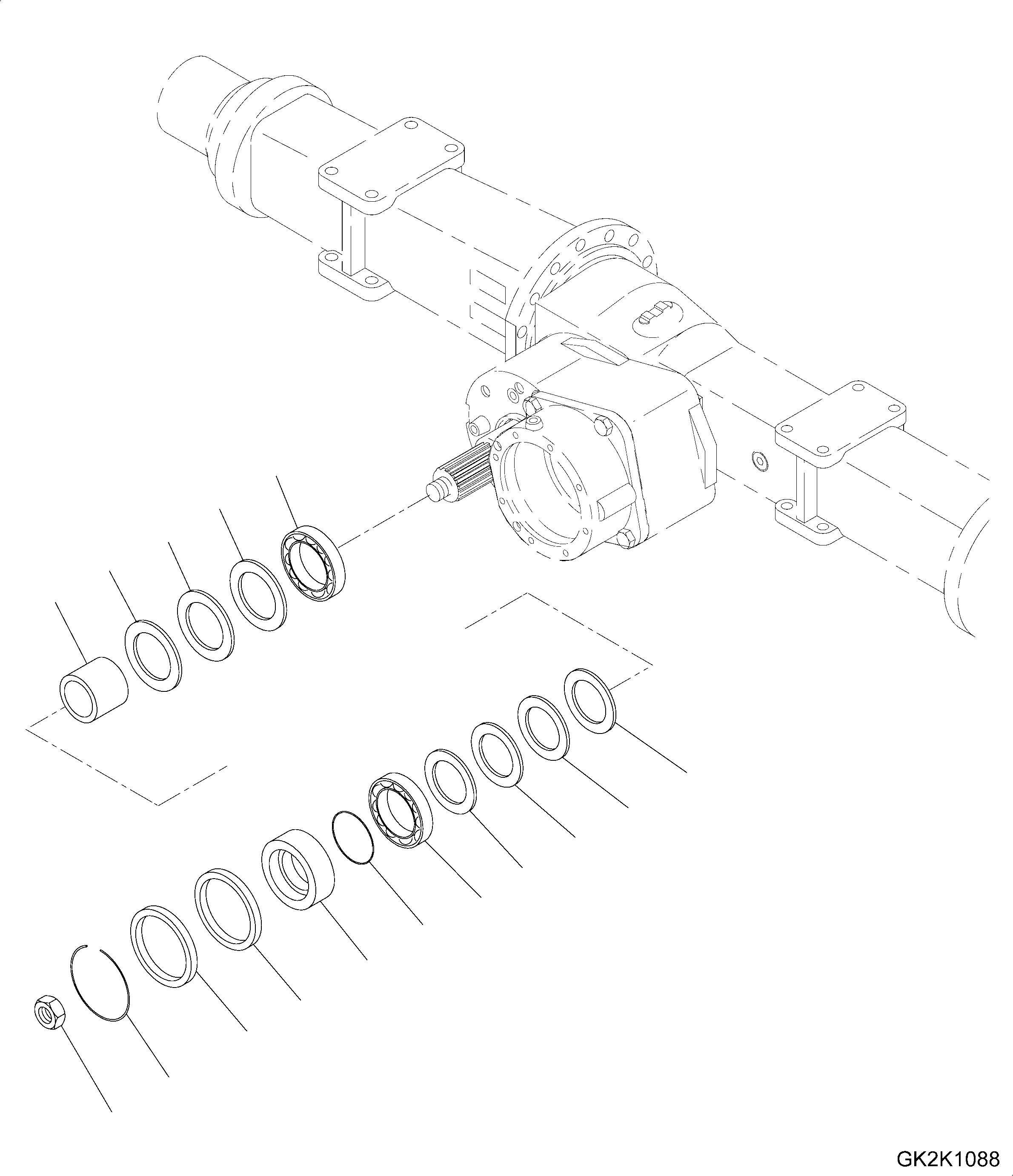Втулка 20G-22-32120 KOMATSU