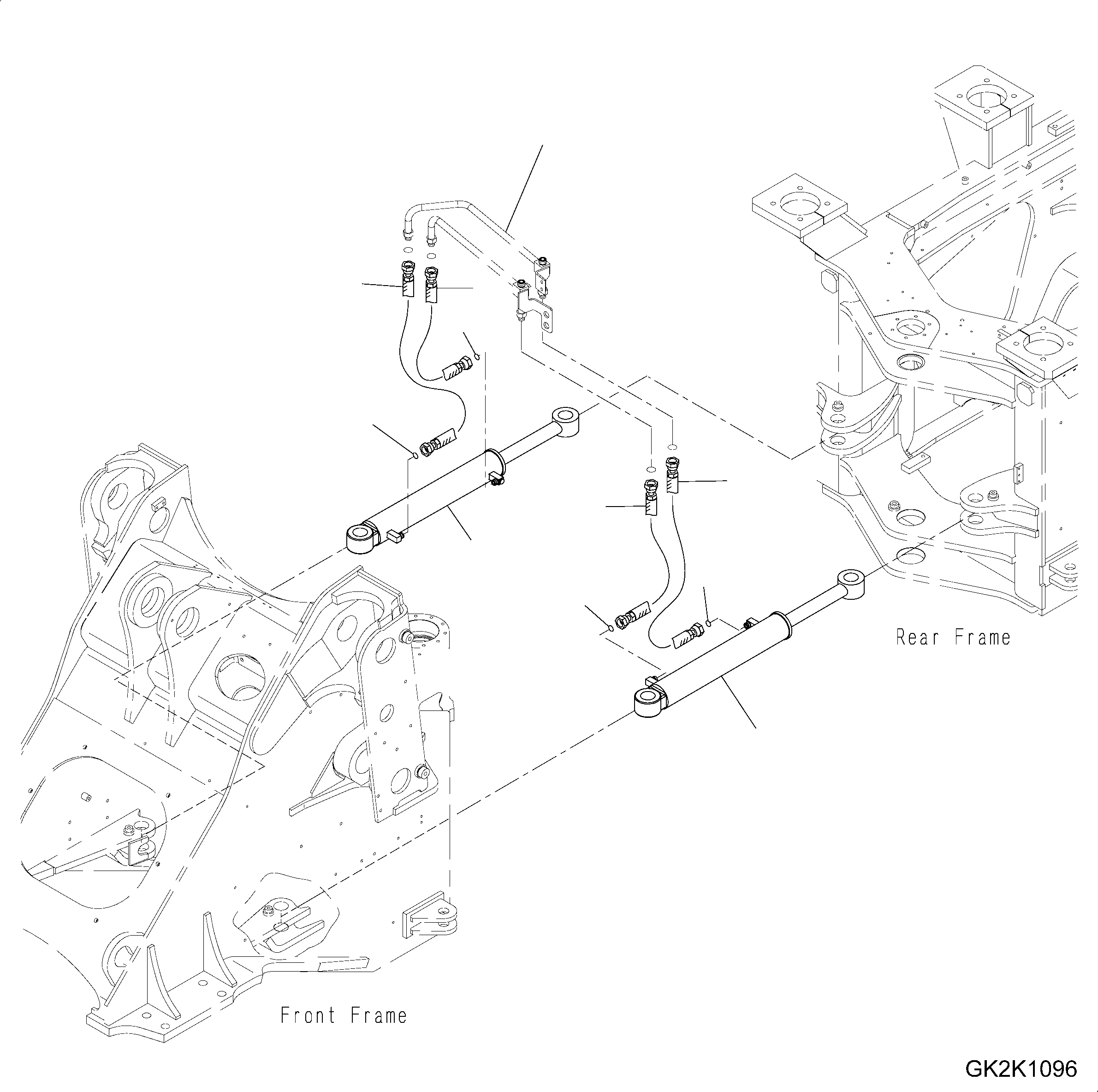 Tube(Steering Hydraulic Piping,Tube) (423-62-41112) KOMATSU
