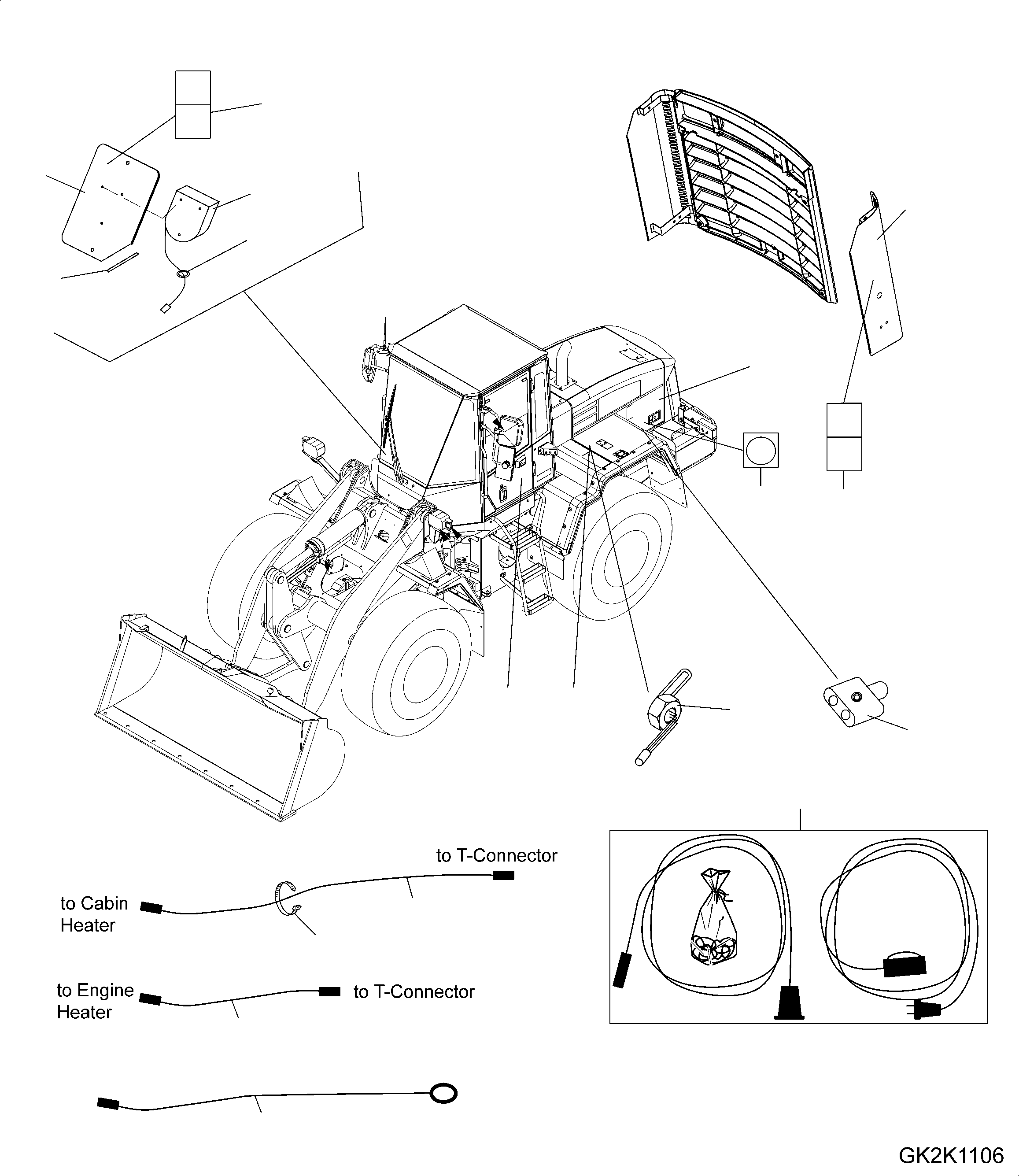 Жгут проводов 423-06-H4160 KOMATSU