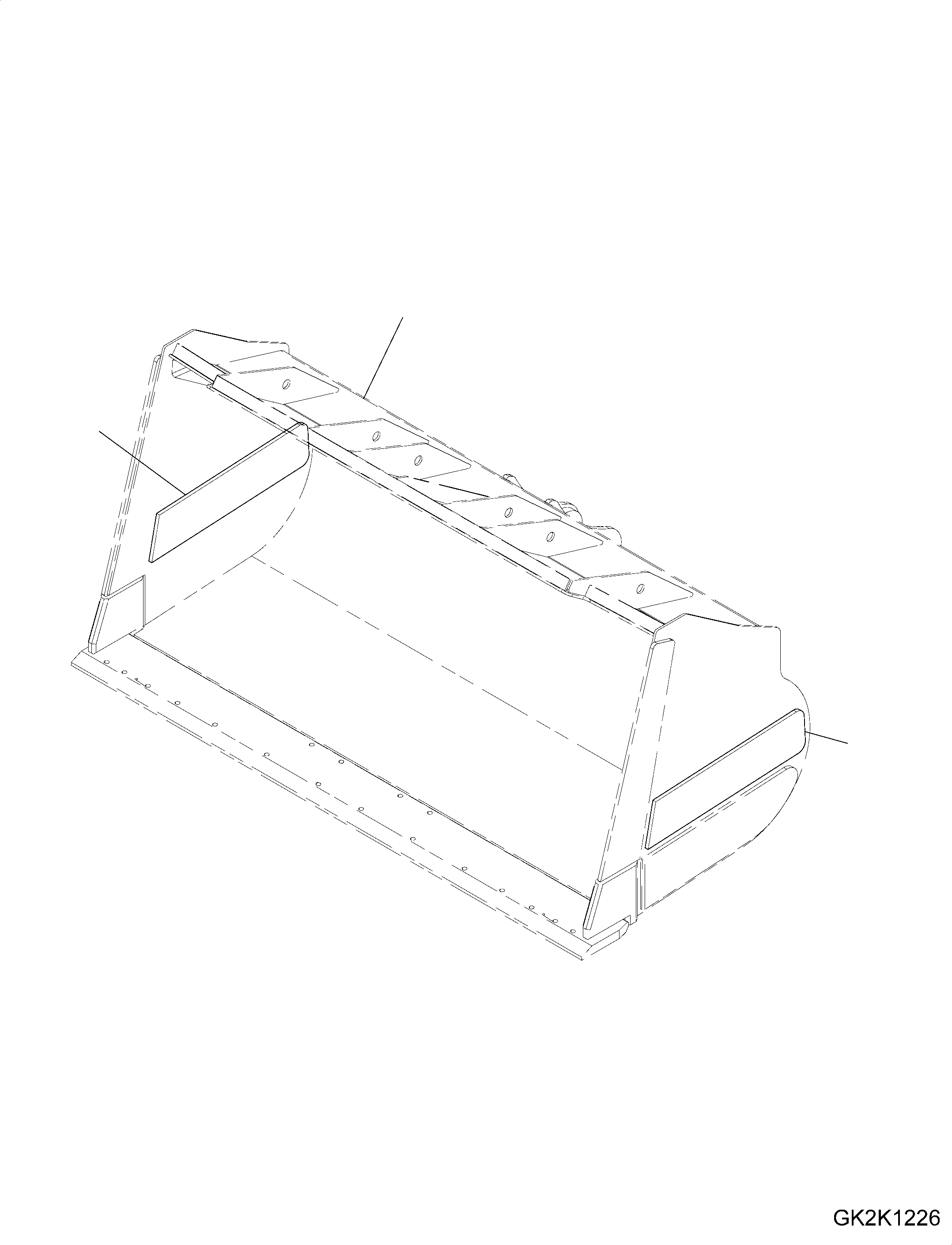 Пластина сварная 425-72-H2M60 KOMATSU