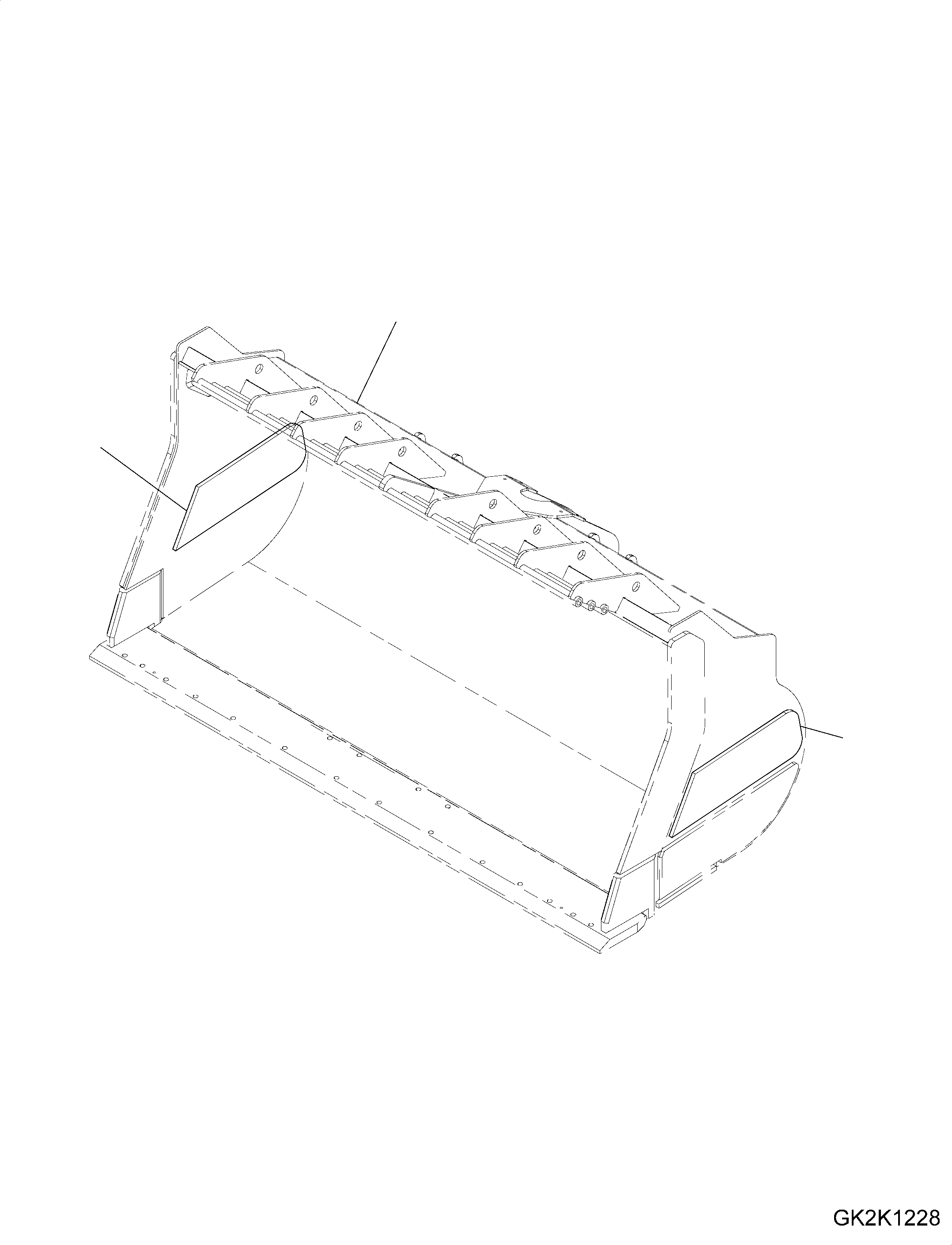 Пластина сварная 425-73-H2D60 KOMATSU