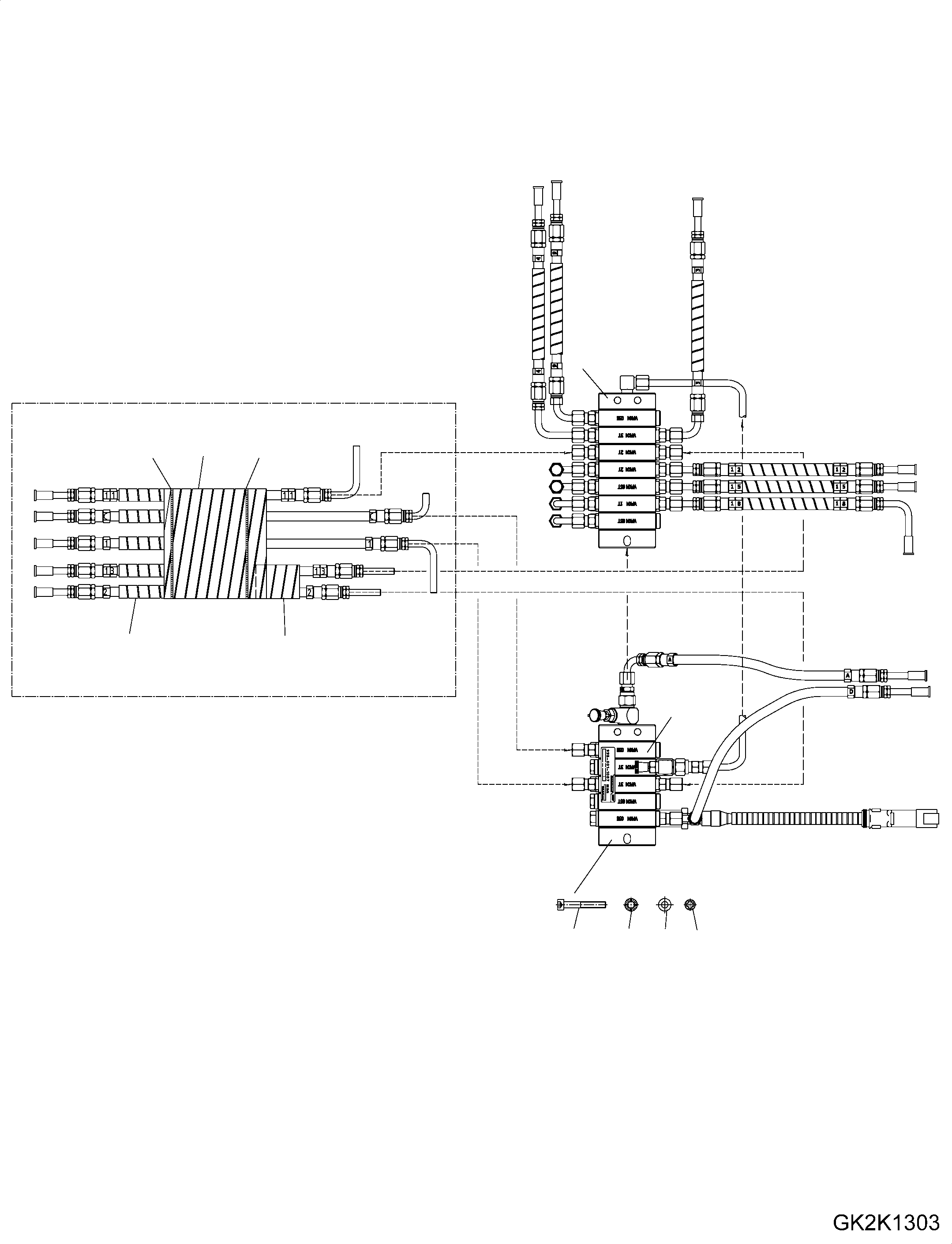 Feeder Assembly (425-S95-7941) KOMATSU