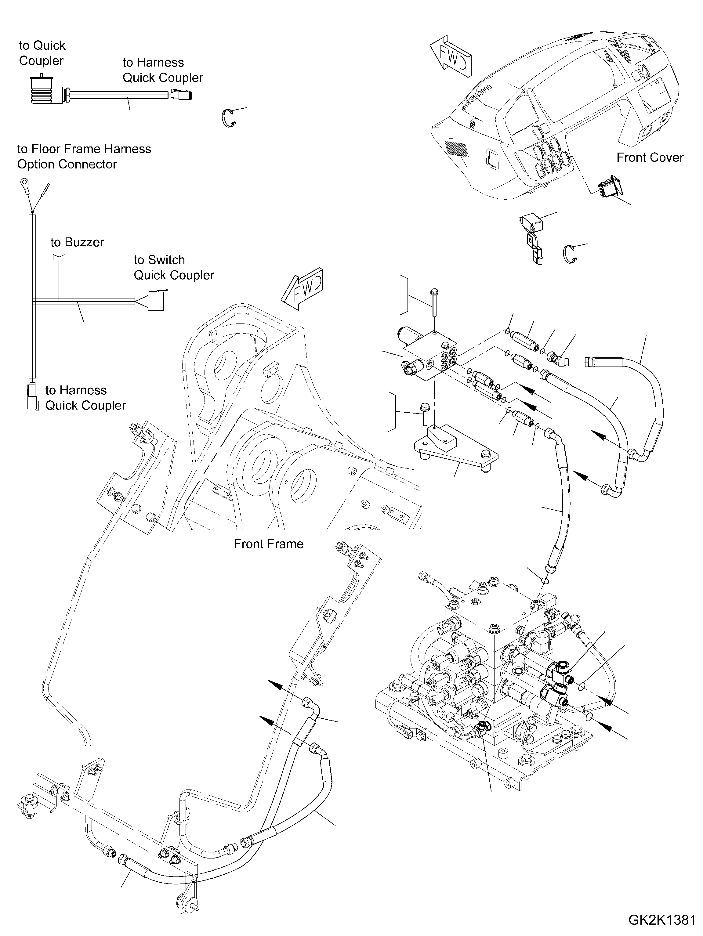 Шланг 02778-003A4 KOMATSU