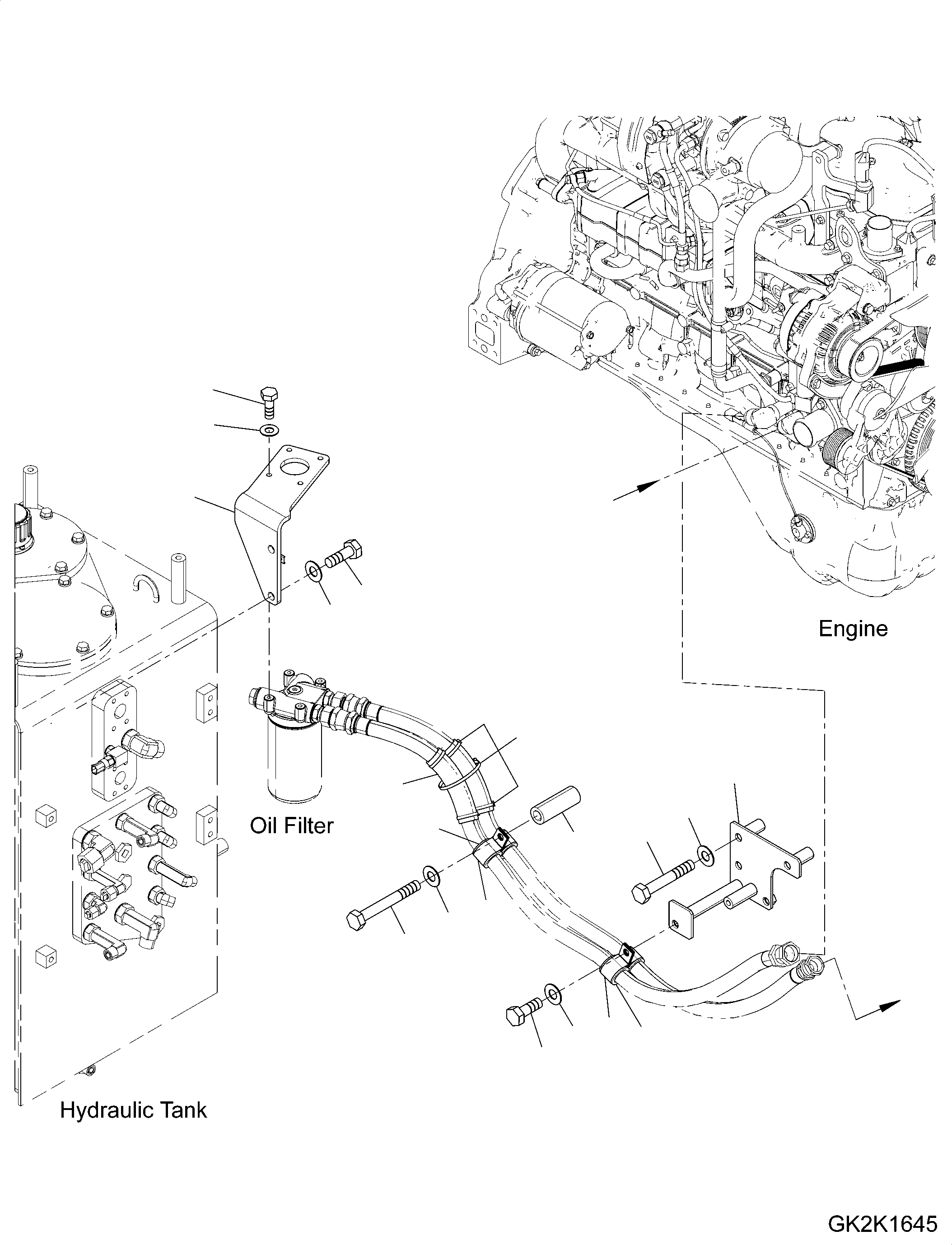 Кронштейн 20J-06-51281 KOMATSU