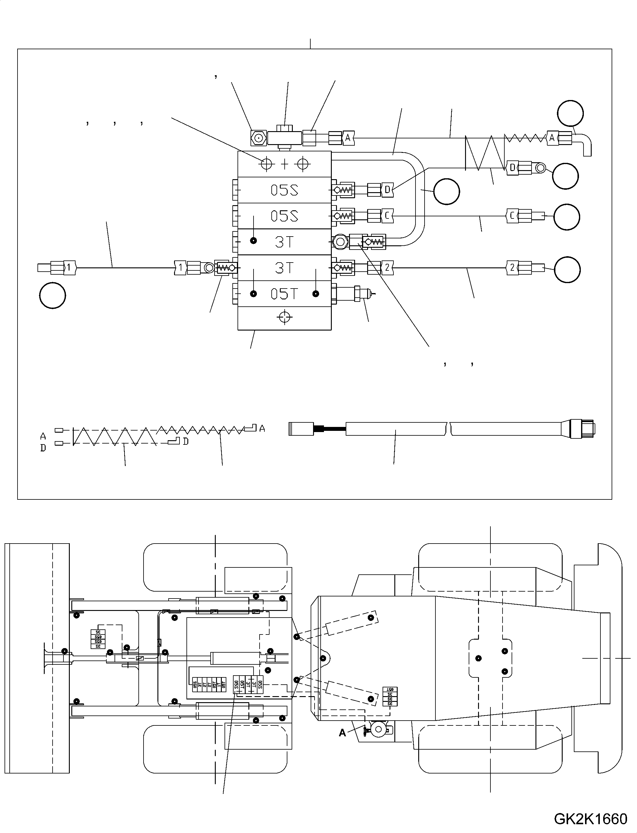 Шланг 424-09-H2000 KOMATSU