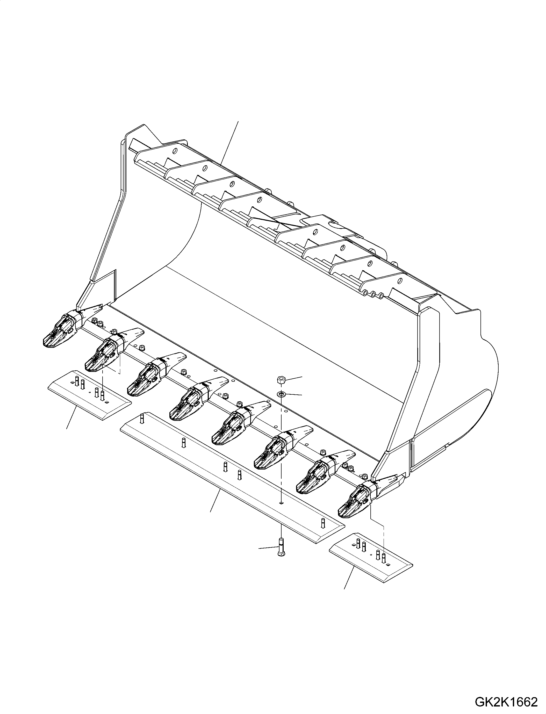Edge, Inner 425-72-H2A00 KOMATSU