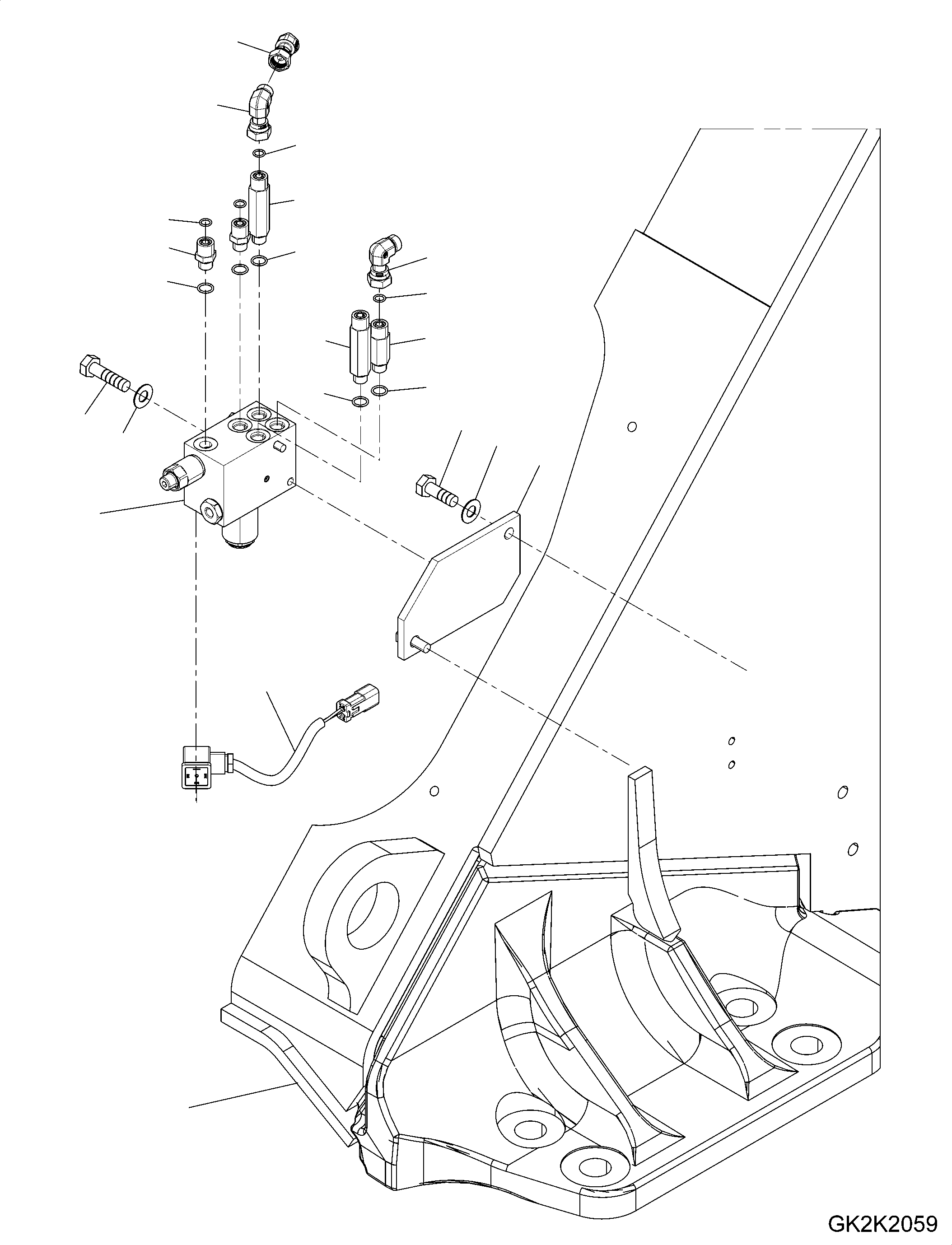 Frame, Front Rework 421-S96-H040 KOMATSU