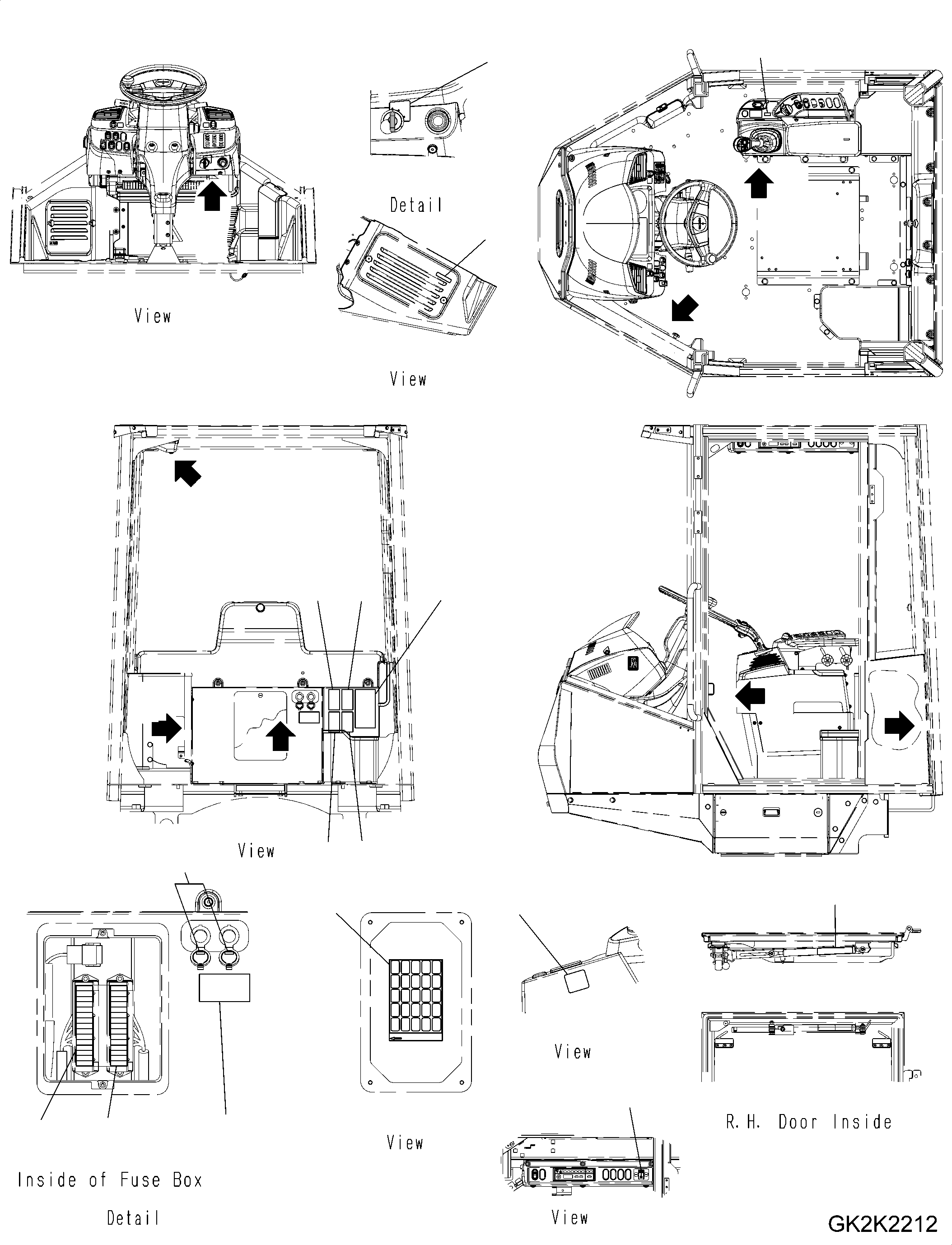 Plate, Relay 419-93-H2120 KOMATSU