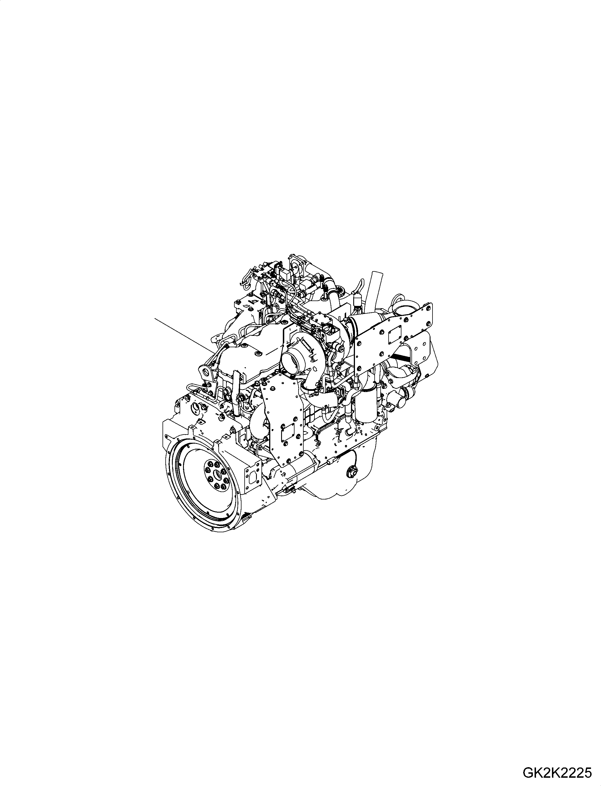 Engine Assembly 6756-G0-0030 KOMATSU