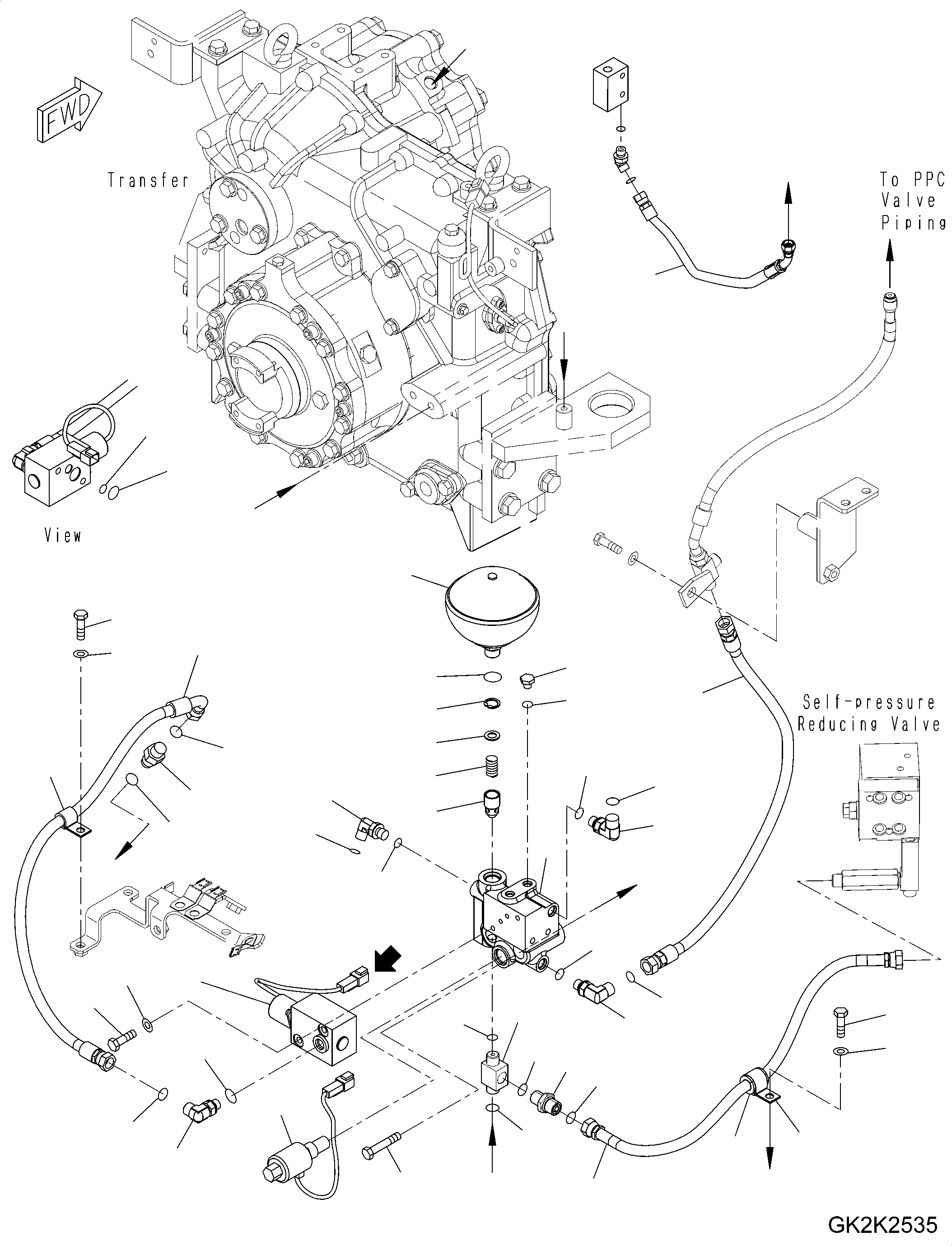 Болт с внутренним шестигранником 01252-A1275 KOMATSU