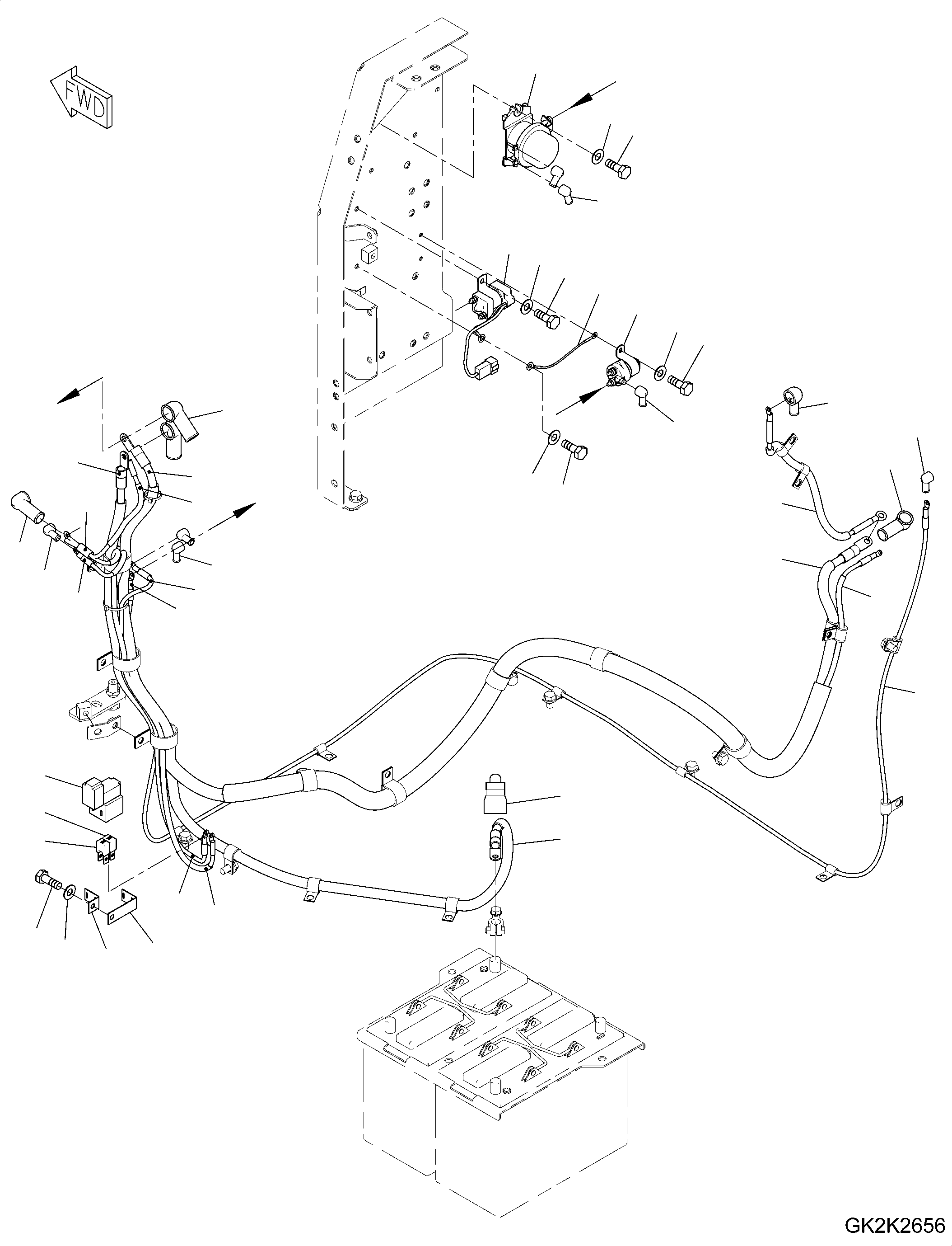 Holder, Fuse 20J-06-51690 KOMATSU