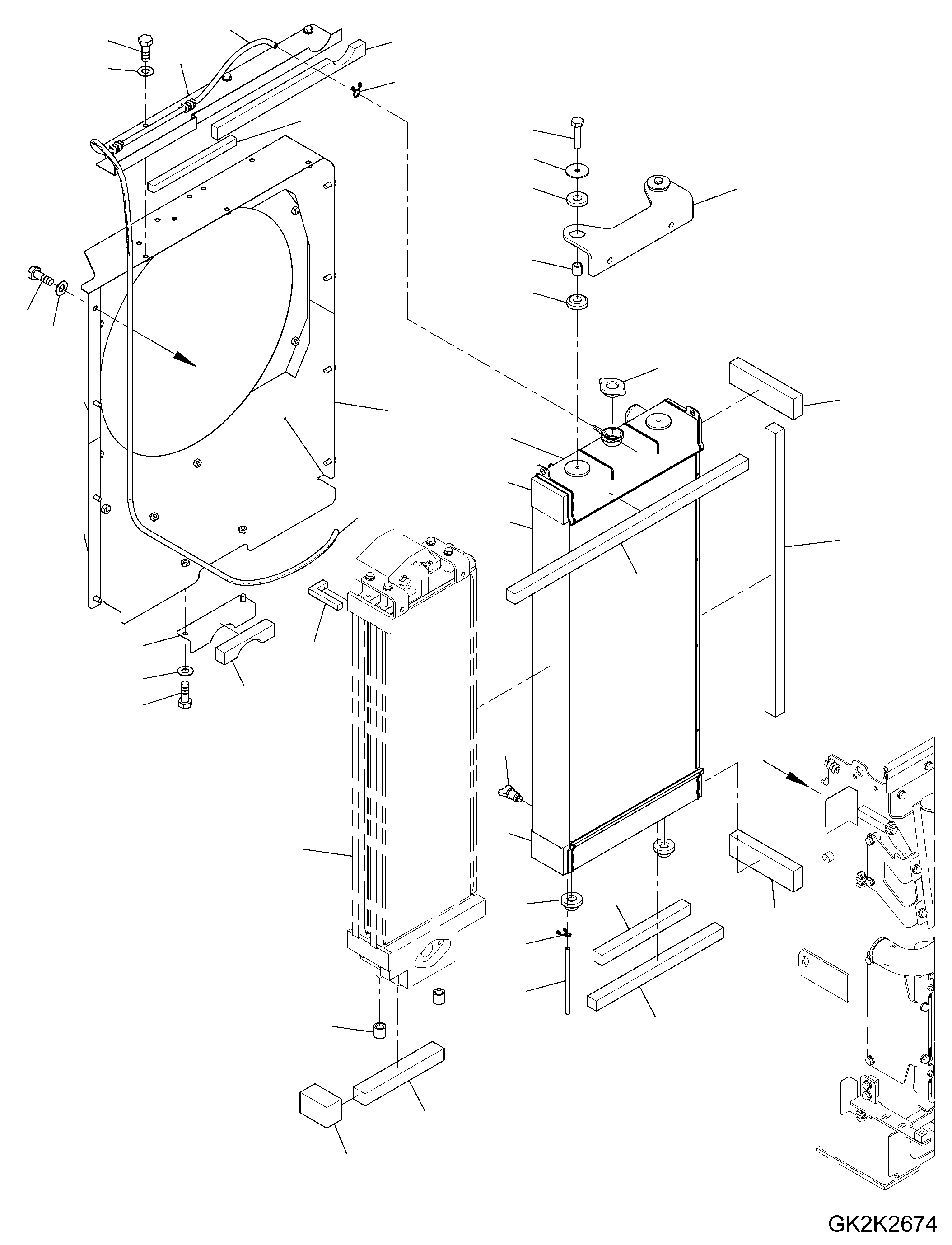 COVER, ASSEMBLY 21K-03-41260 KOMATSU
