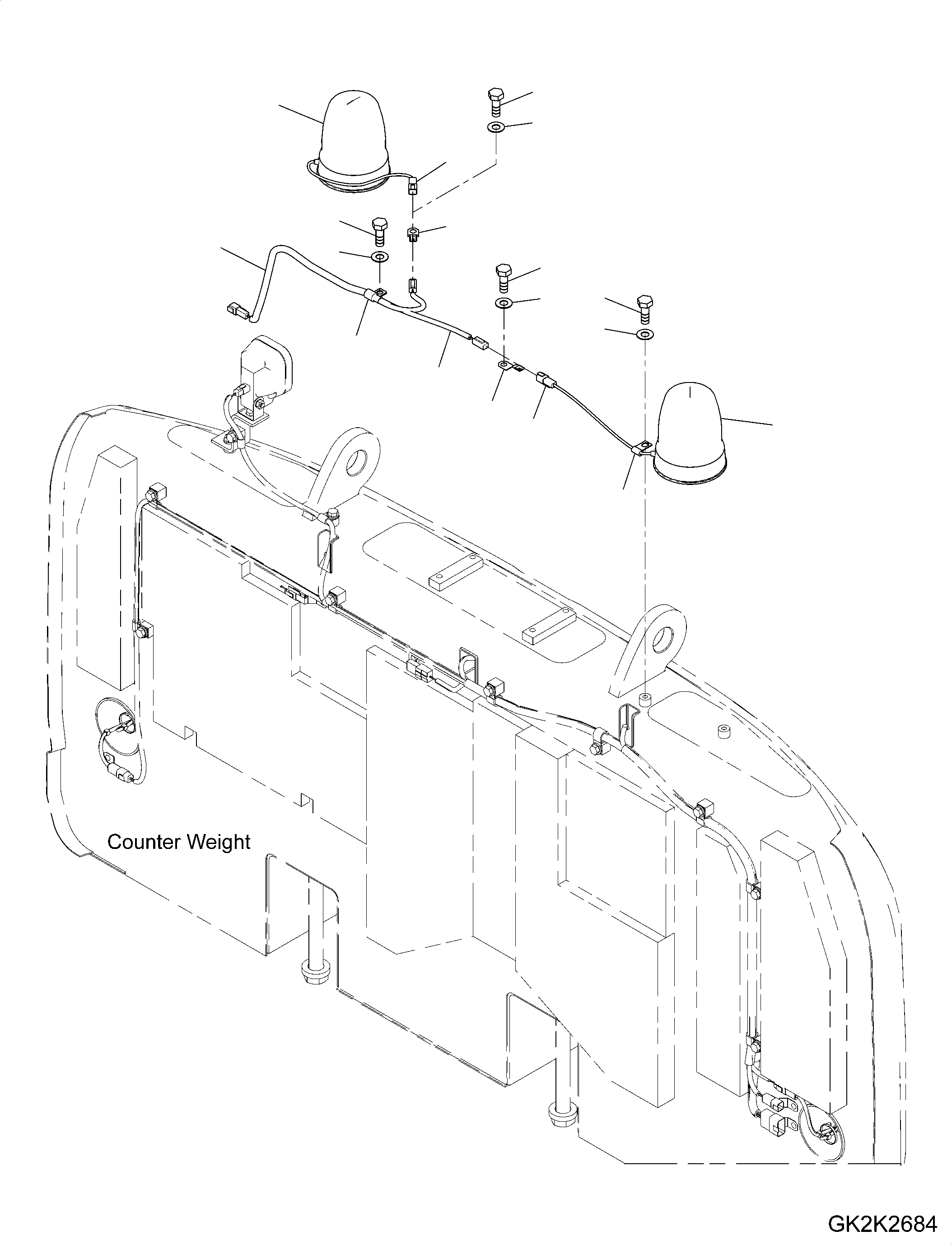 Жгут проводов 20J-06-51480 KOMATSU