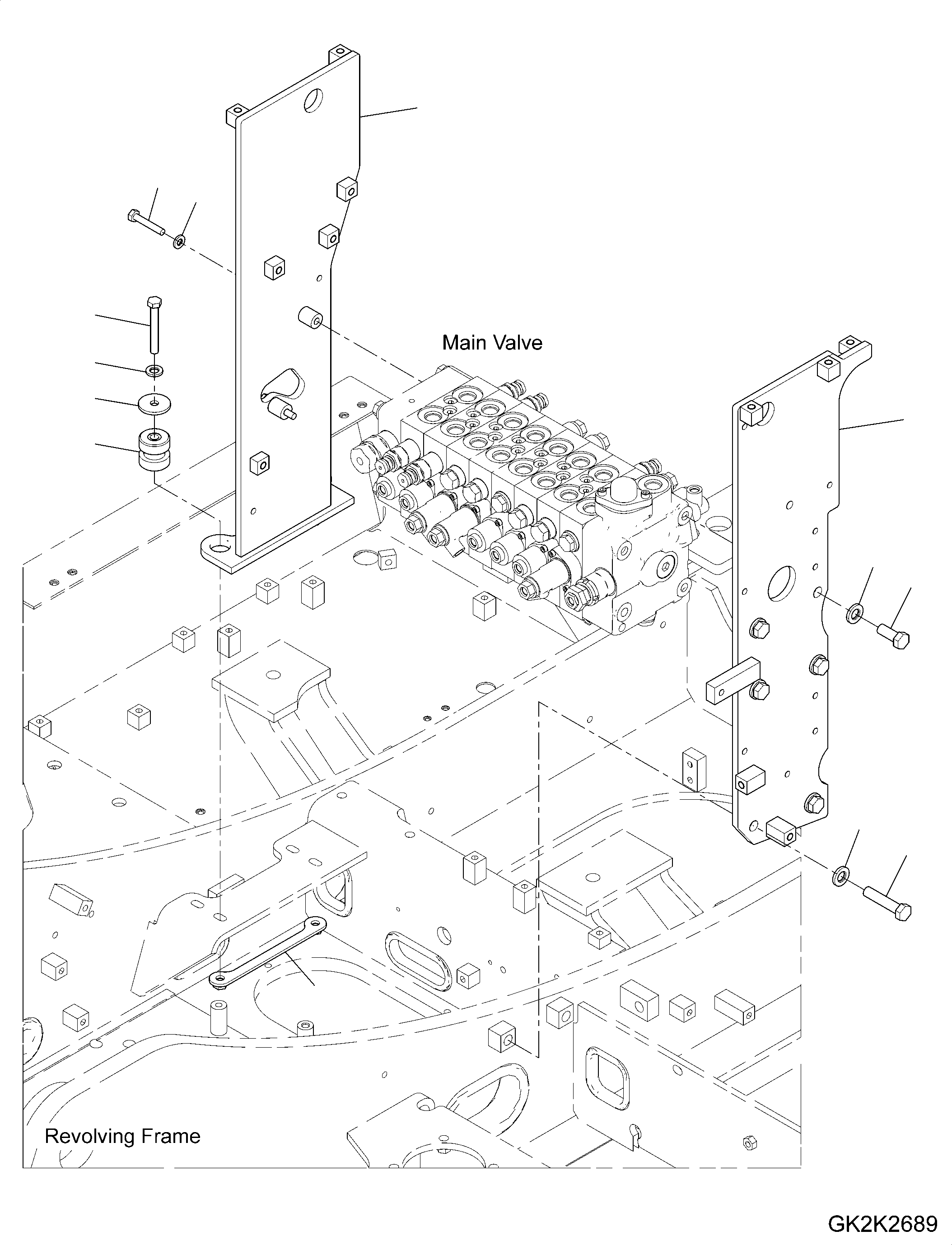 Кронштейн 20G-62-51441 KOMATSU