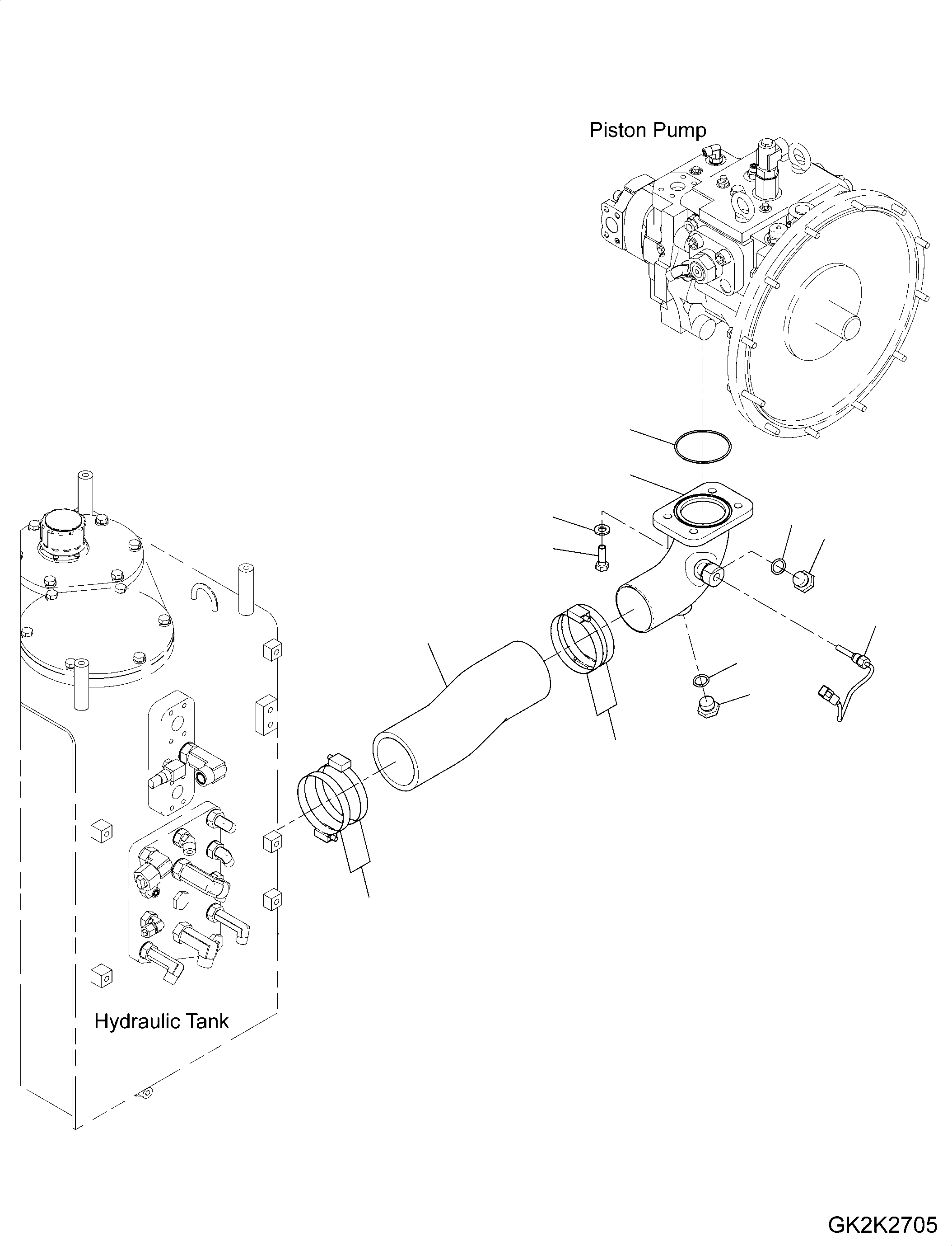 Шланг 20G-62-51460 KOMATSU