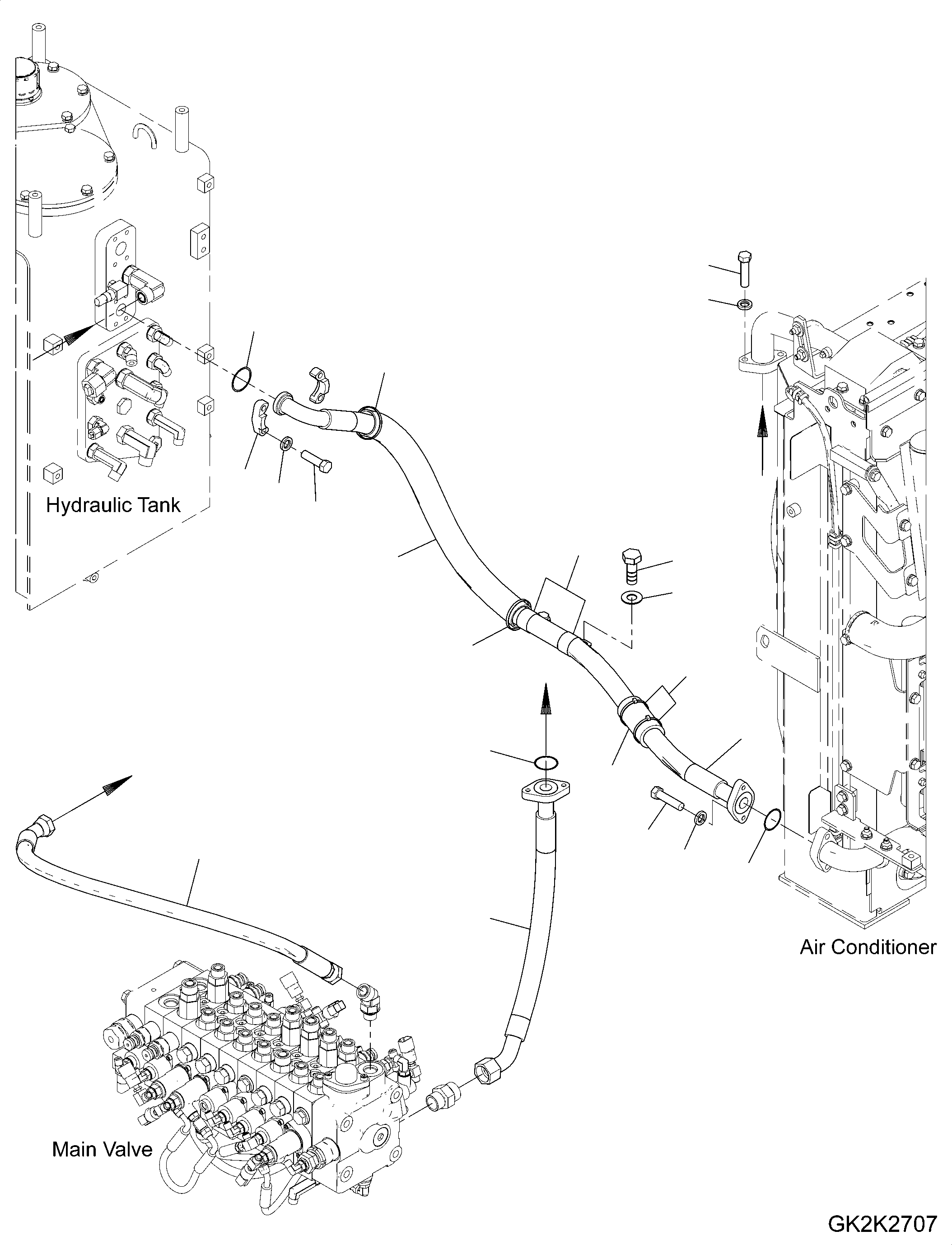 Шланг 02776-00610 KOMATSU