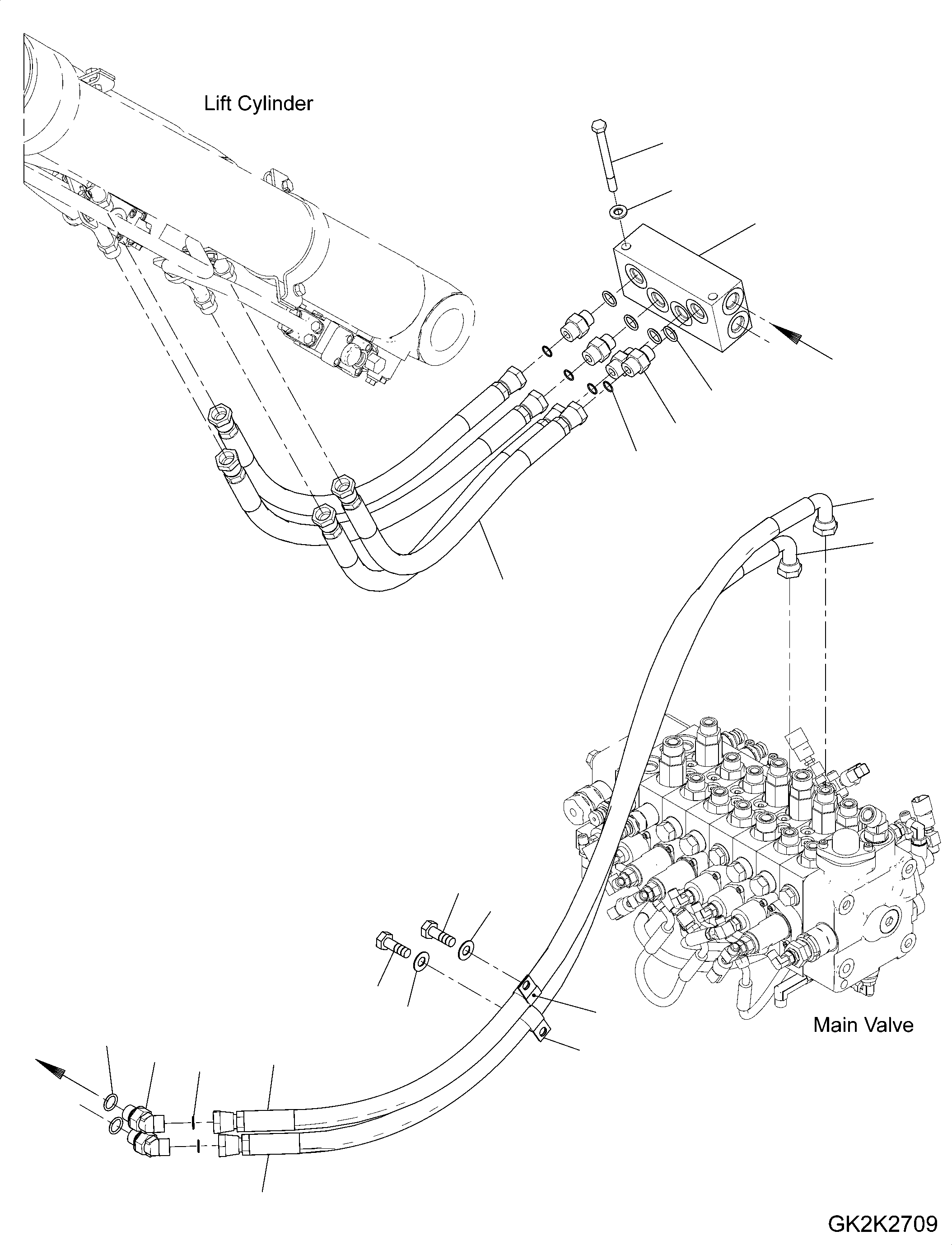 Шланг 20G-62-51631 KOMATSU