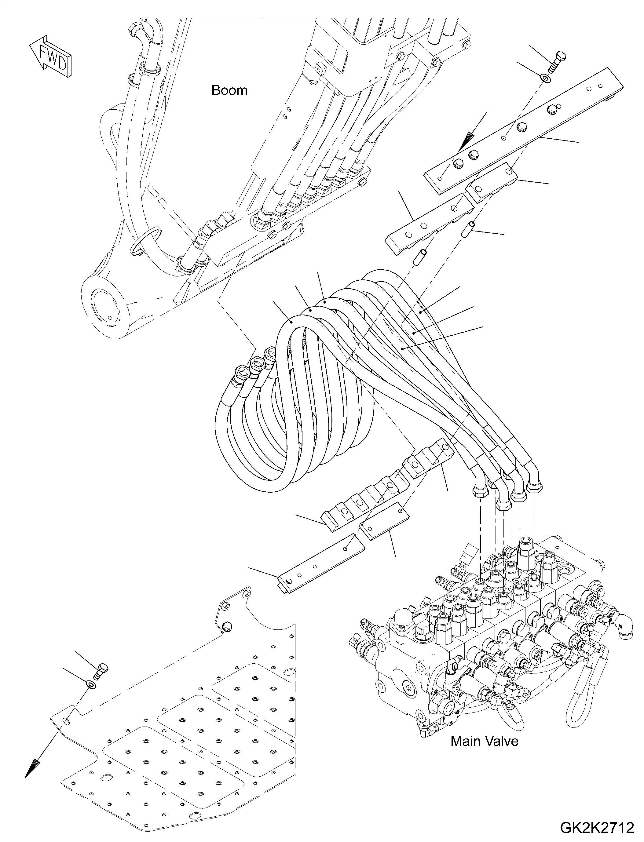 Шланг 02779-00517 KOMATSU