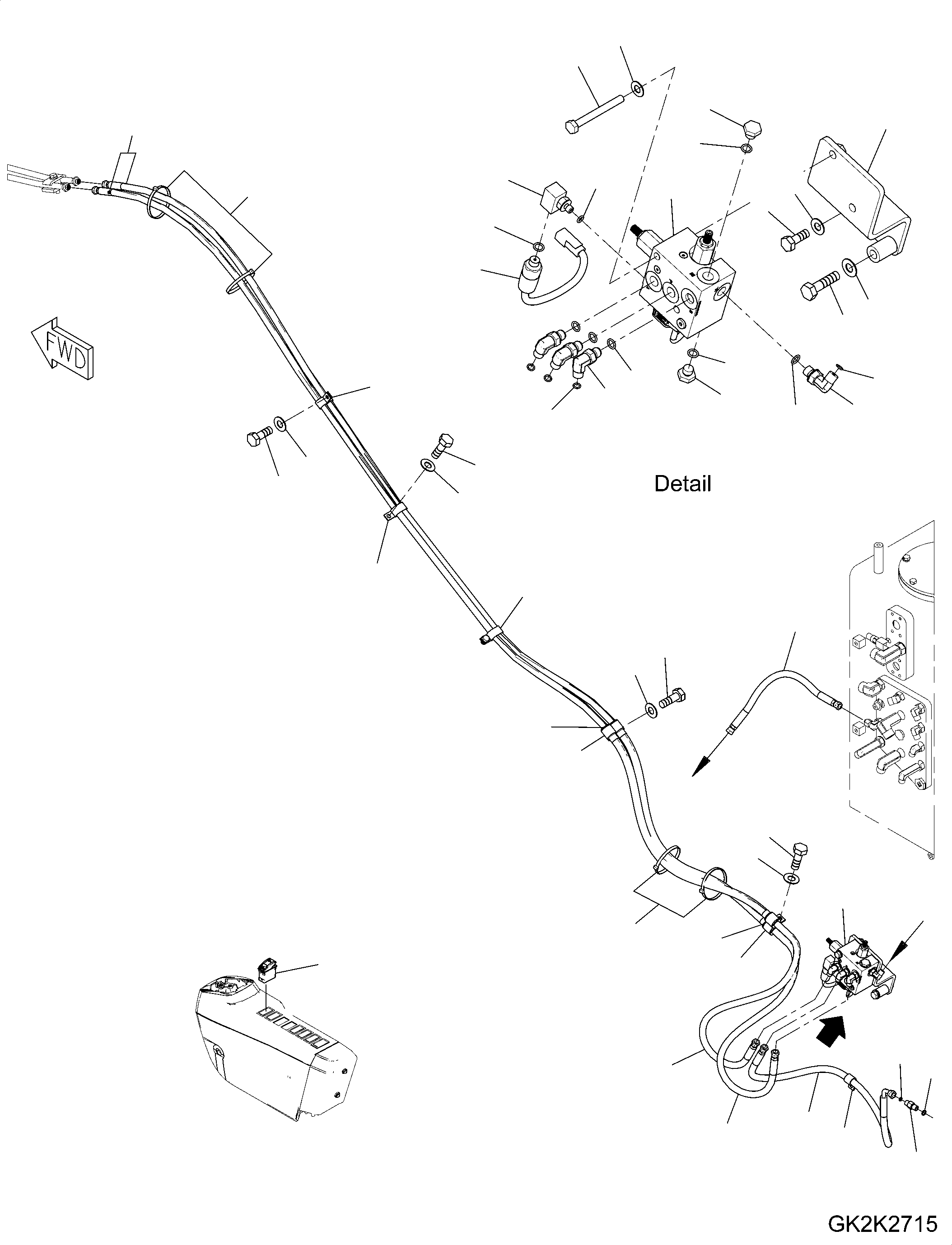 Шланг 02777-002A4 KOMATSU