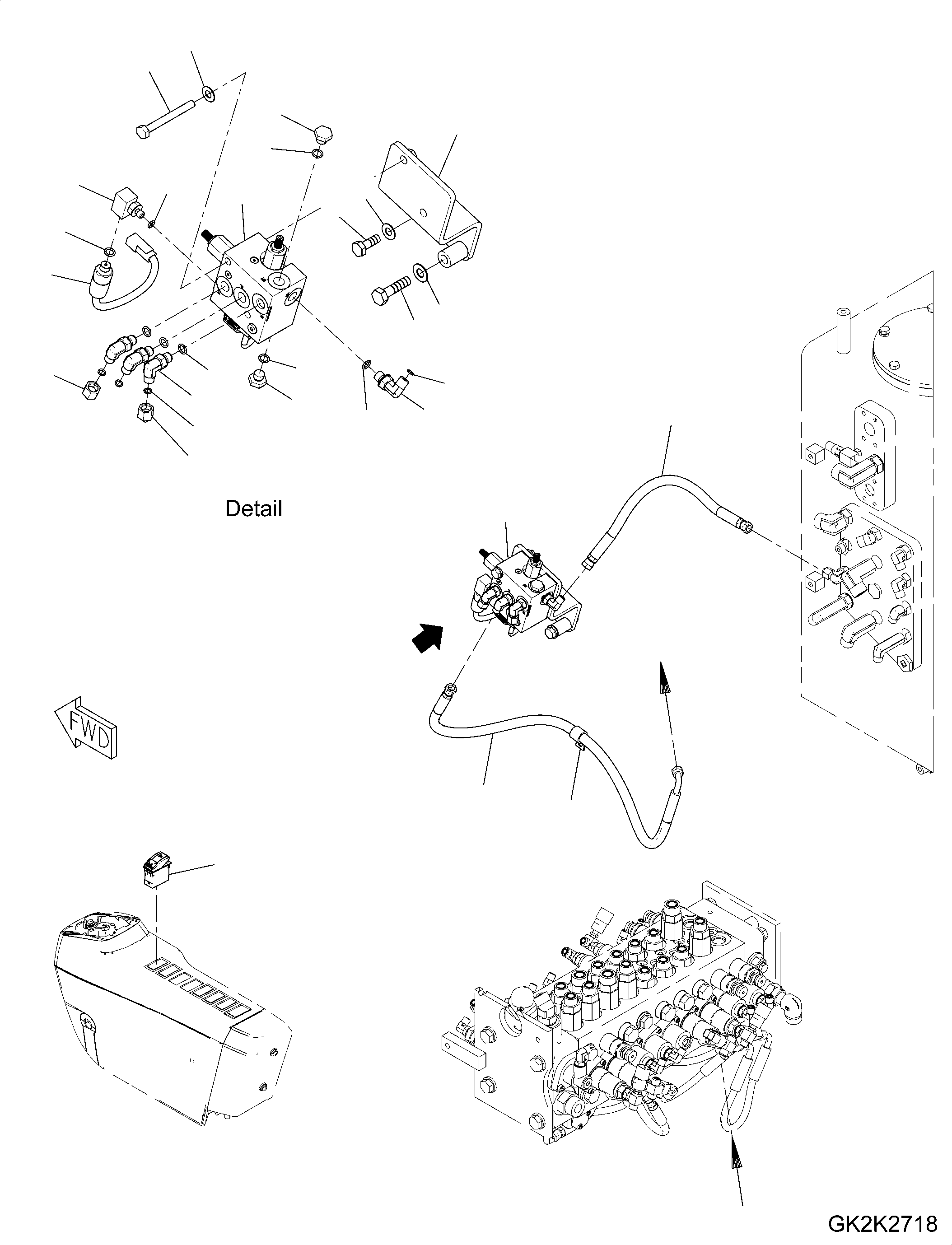 SOLENOID VALVE, ASSEMBLY (20Y-62-K9071) KOMATSU
