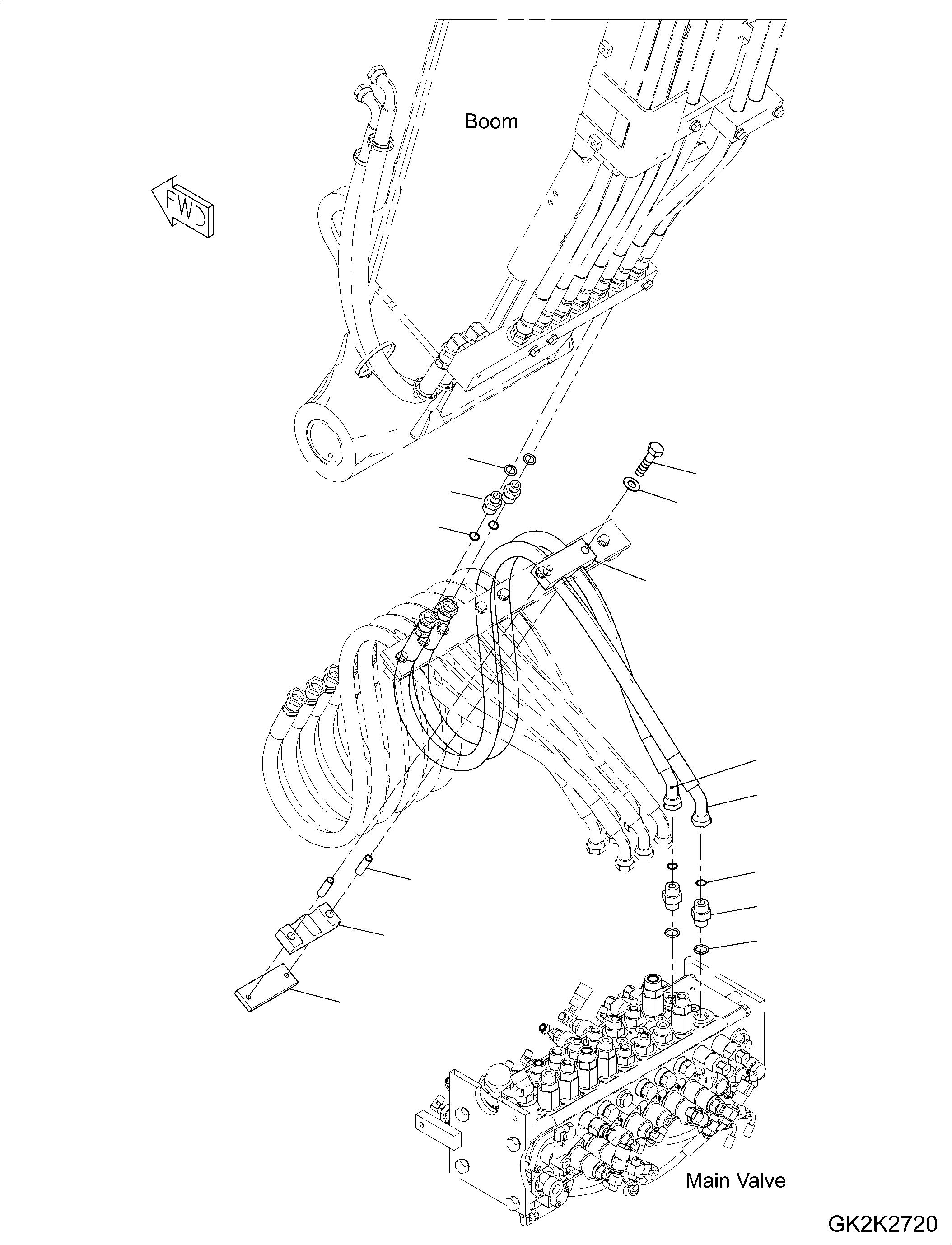 Шланг 20G-62-51162 KOMATSU