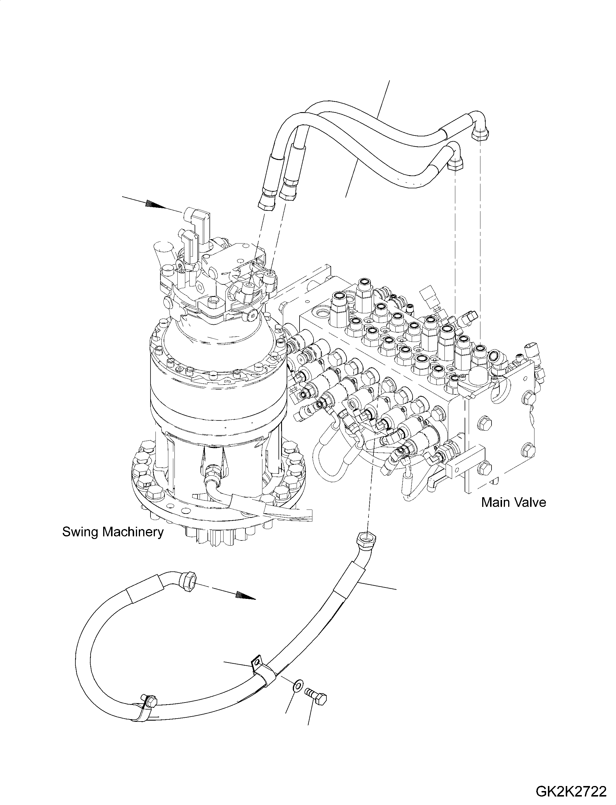 Шланг 20G-62-51821 KOMATSU