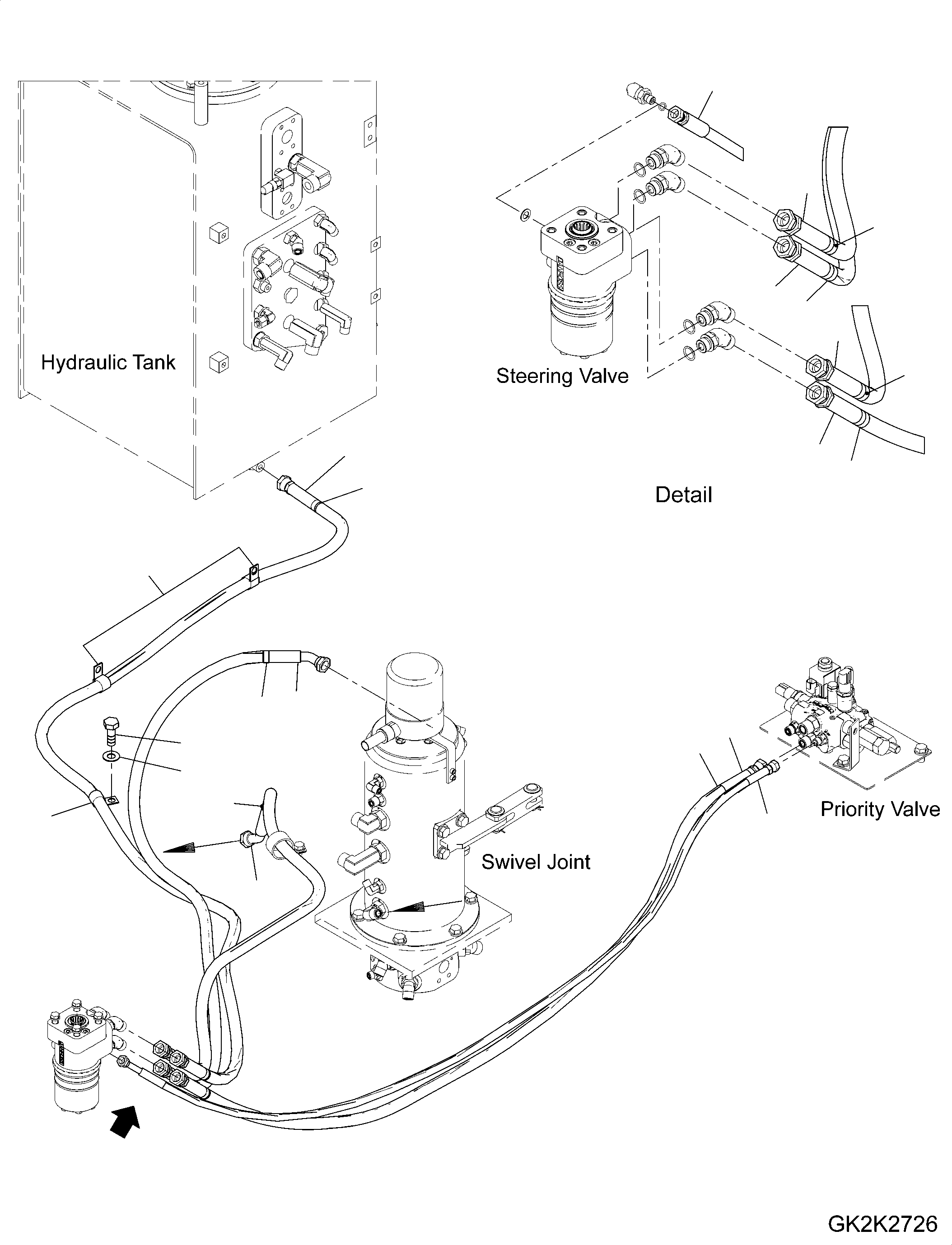 Шланг 02767-00219 KOMATSU