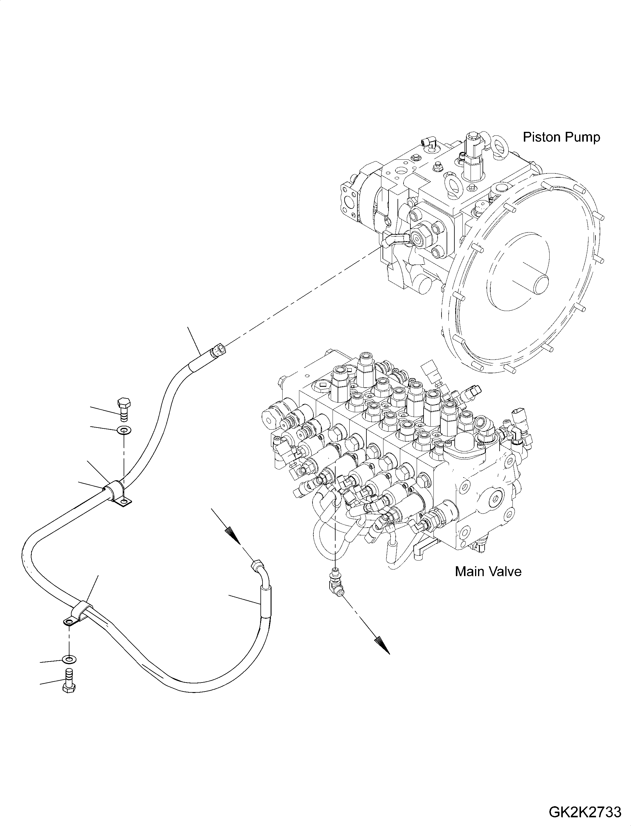 Шланг 02778-00318 KOMATSU