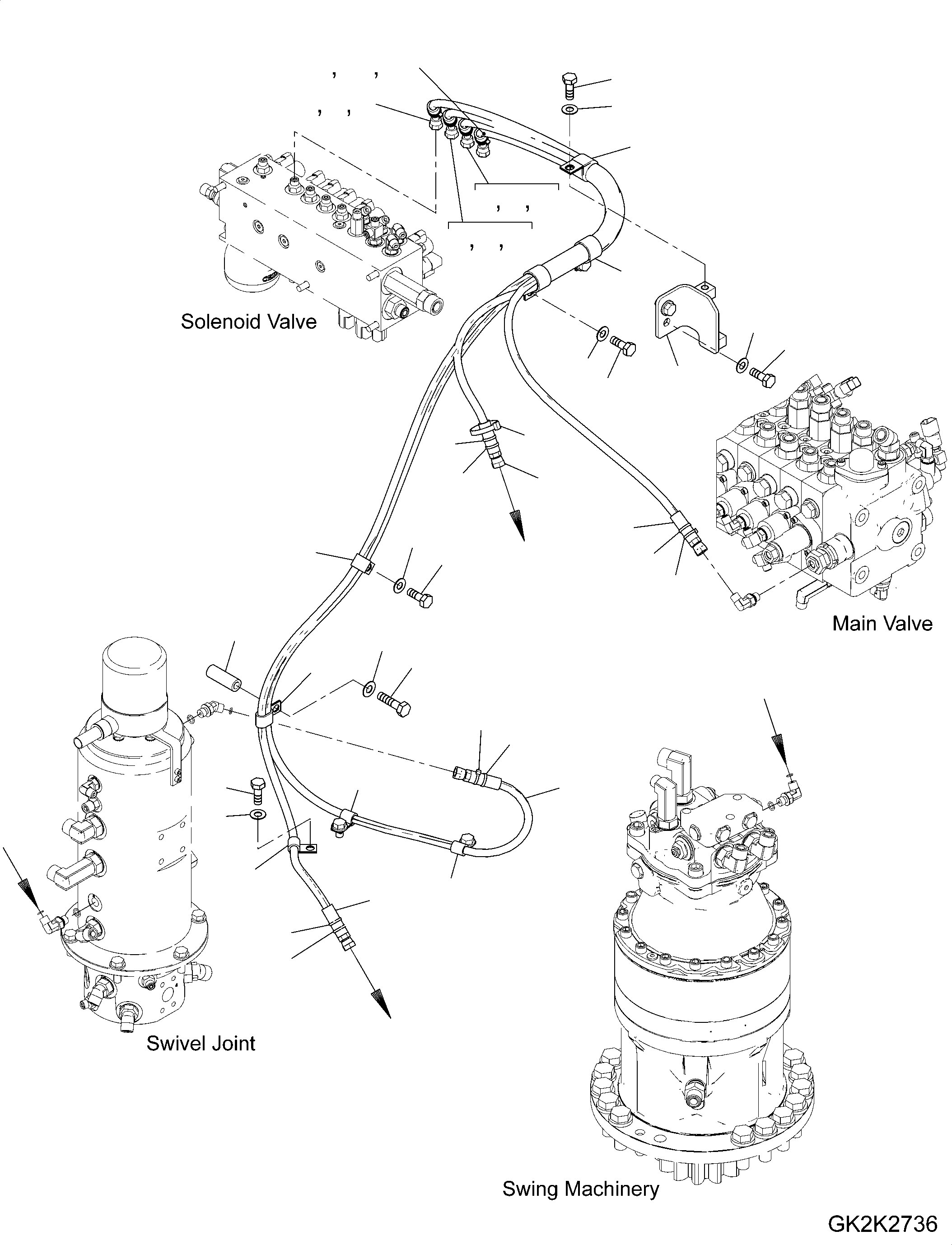 Шланг 02776-00212 KOMATSU