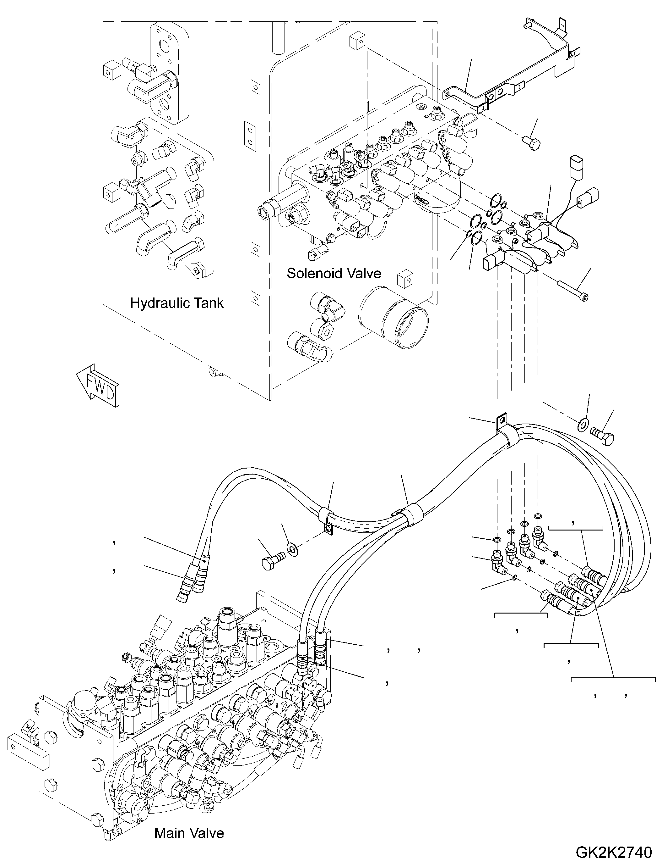 Шланг 02774-00217 KOMATSU