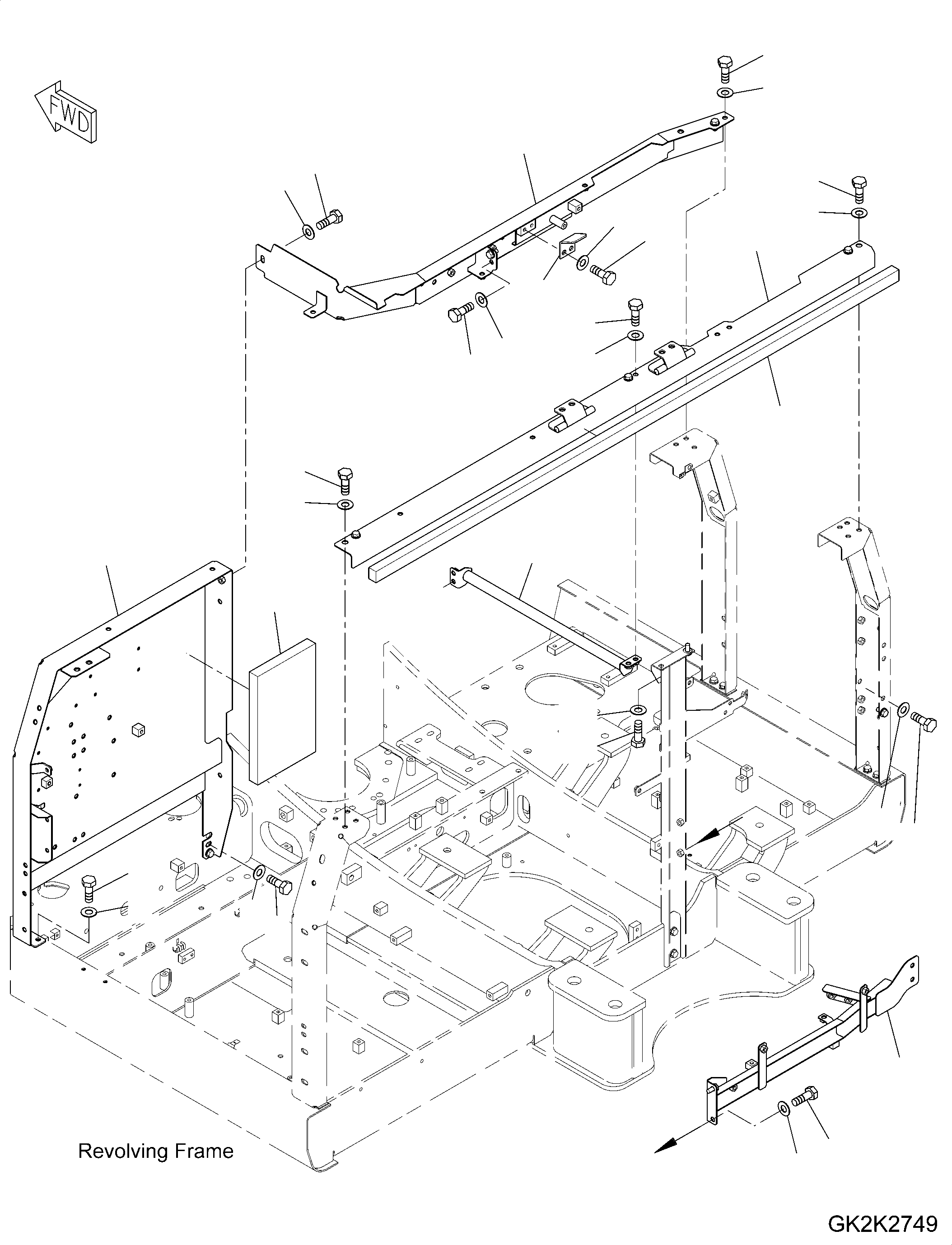 Планка 20G-54-51641 KOMATSU