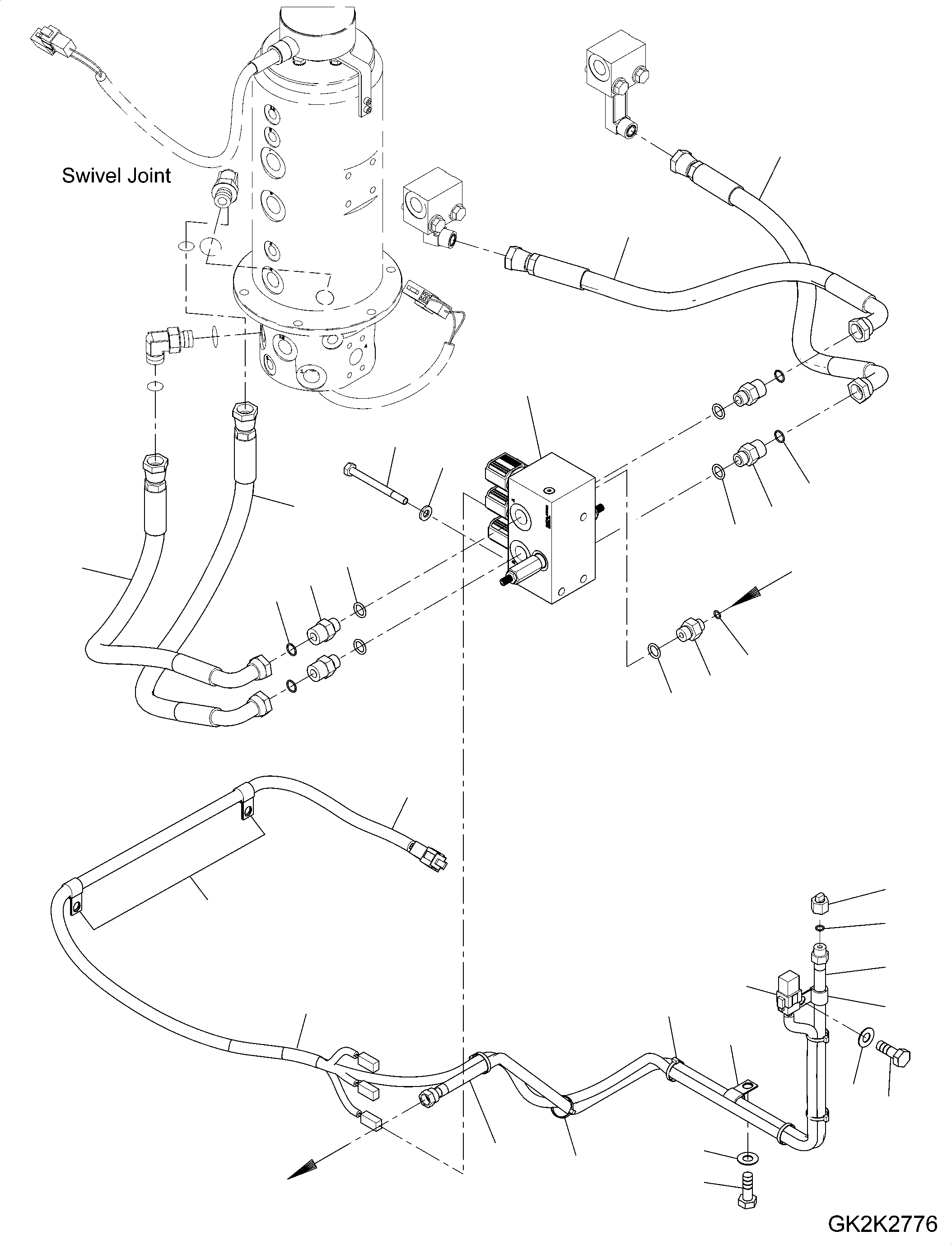 Шланг 02778-005A7 KOMATSU