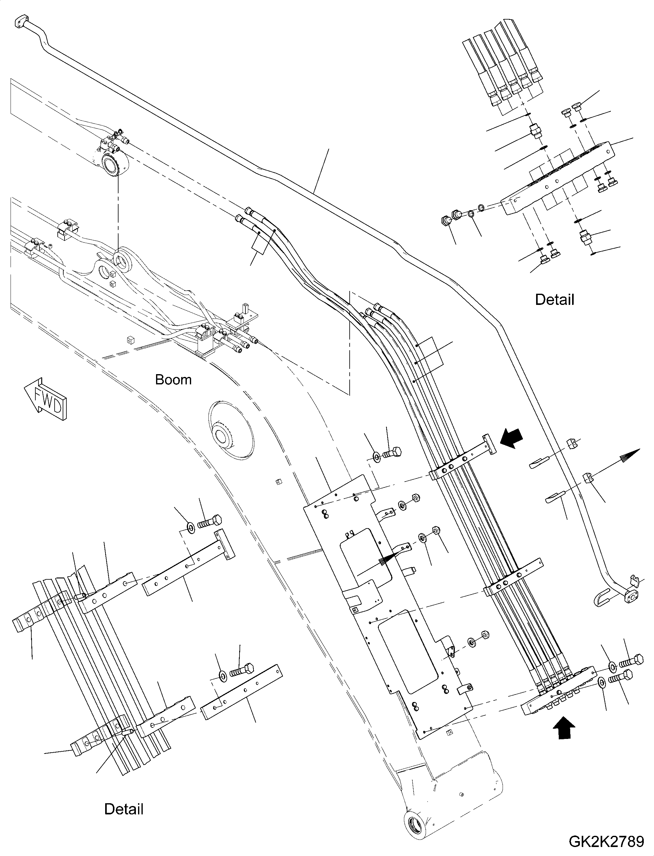 Шланг 02777-00532 KOMATSU