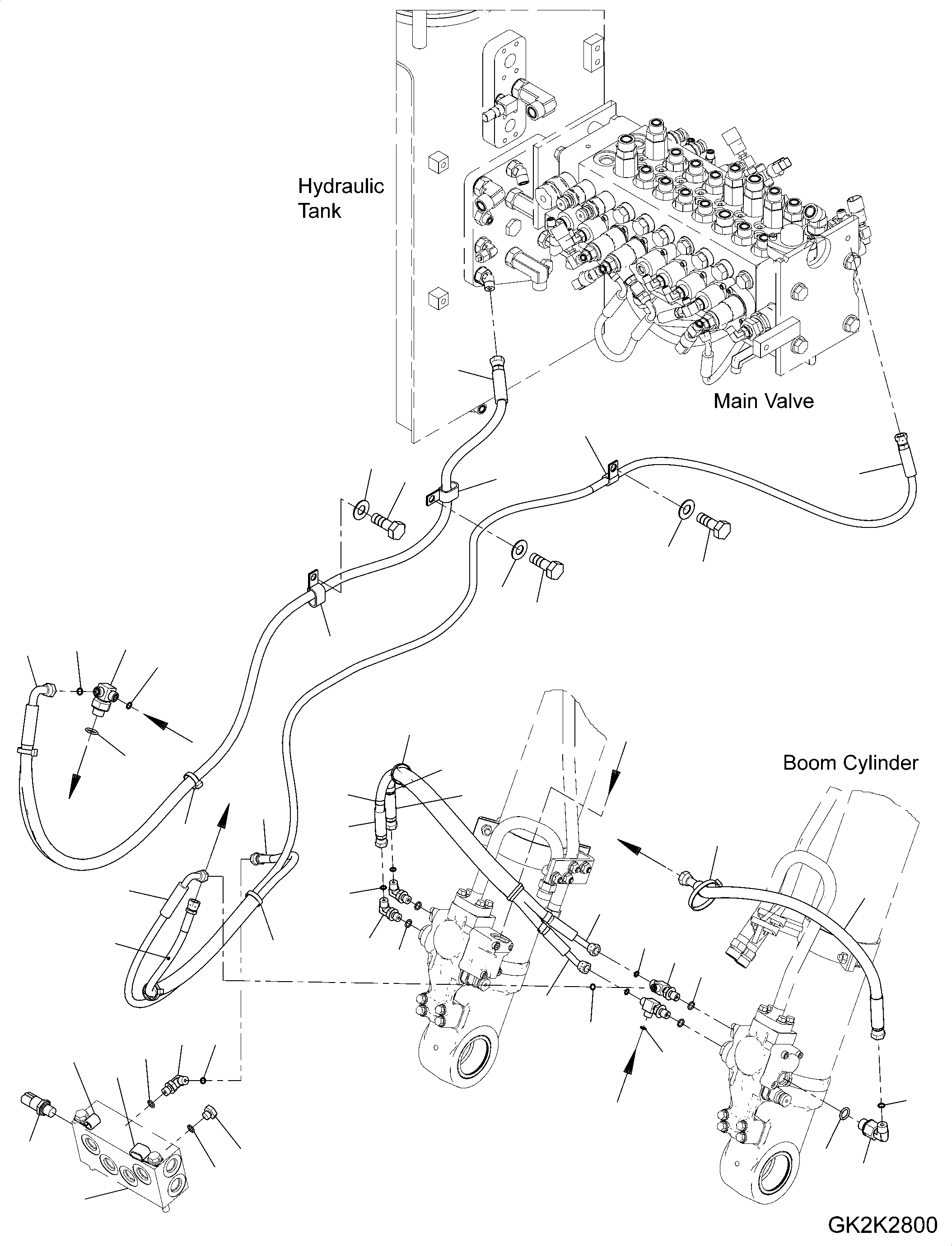 Шланг 02775-00230 KOMATSU
