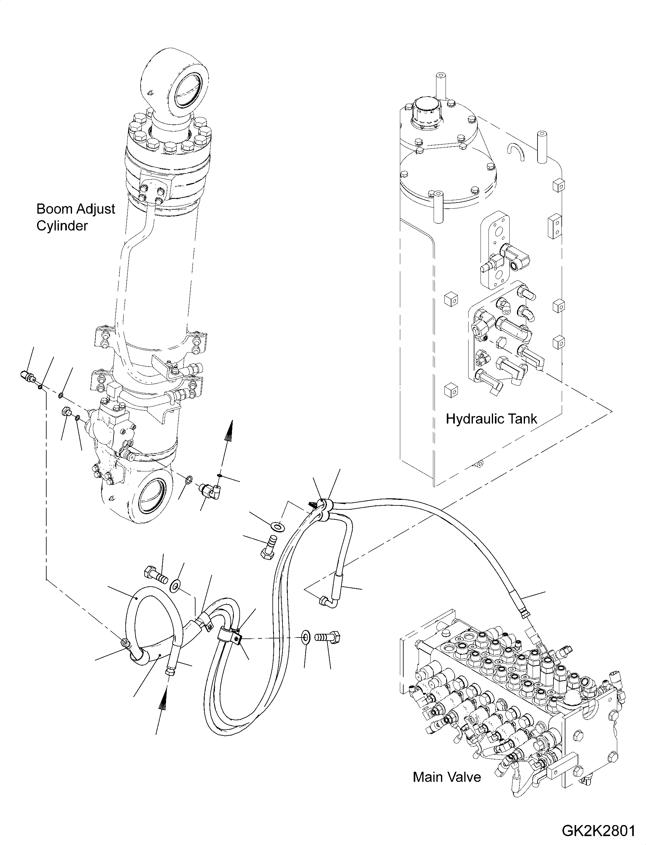 Шланг 02775-00327 KOMATSU