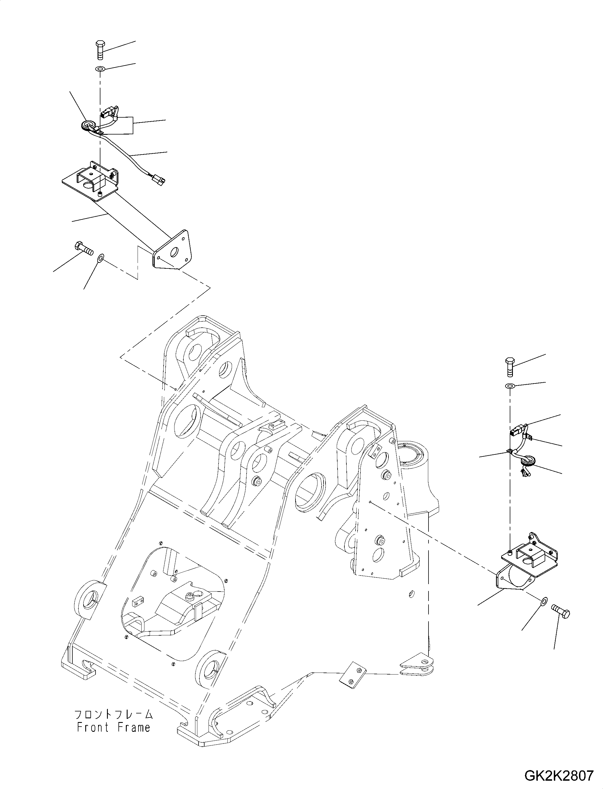 Жгут проводов 417-06-53530 KOMATSU