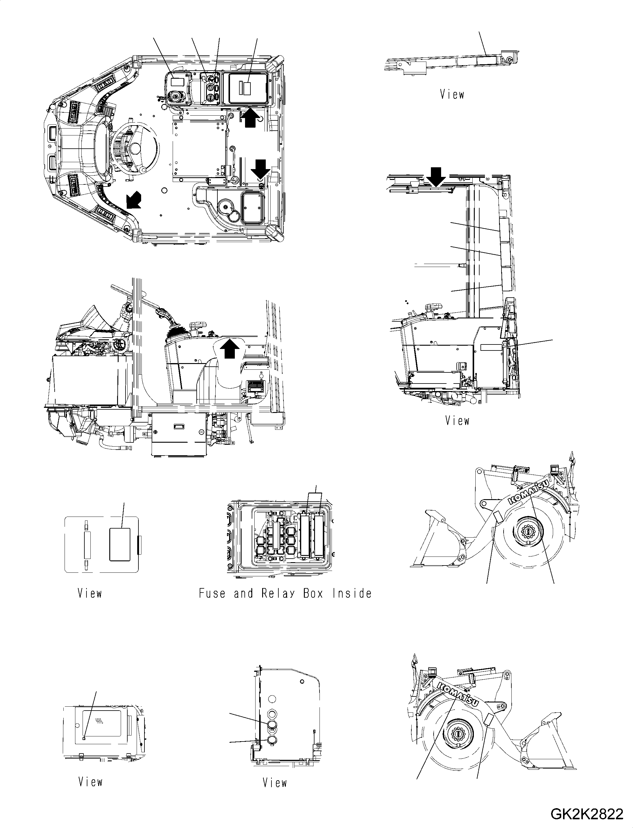 Plate, Relay 417-93-53270 KOMATSU