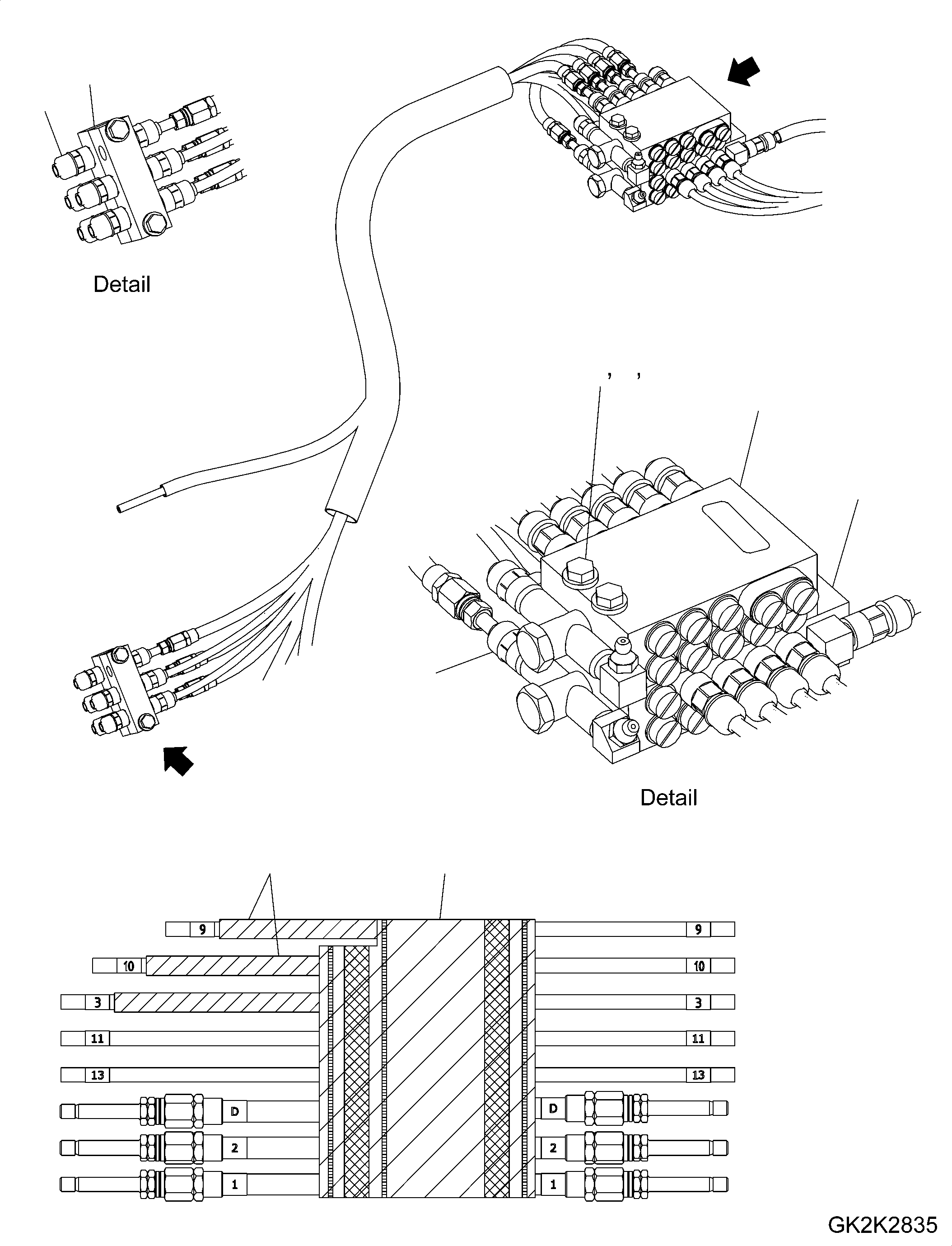 Feeder Assembly (417-S95-5121) KOMATSU