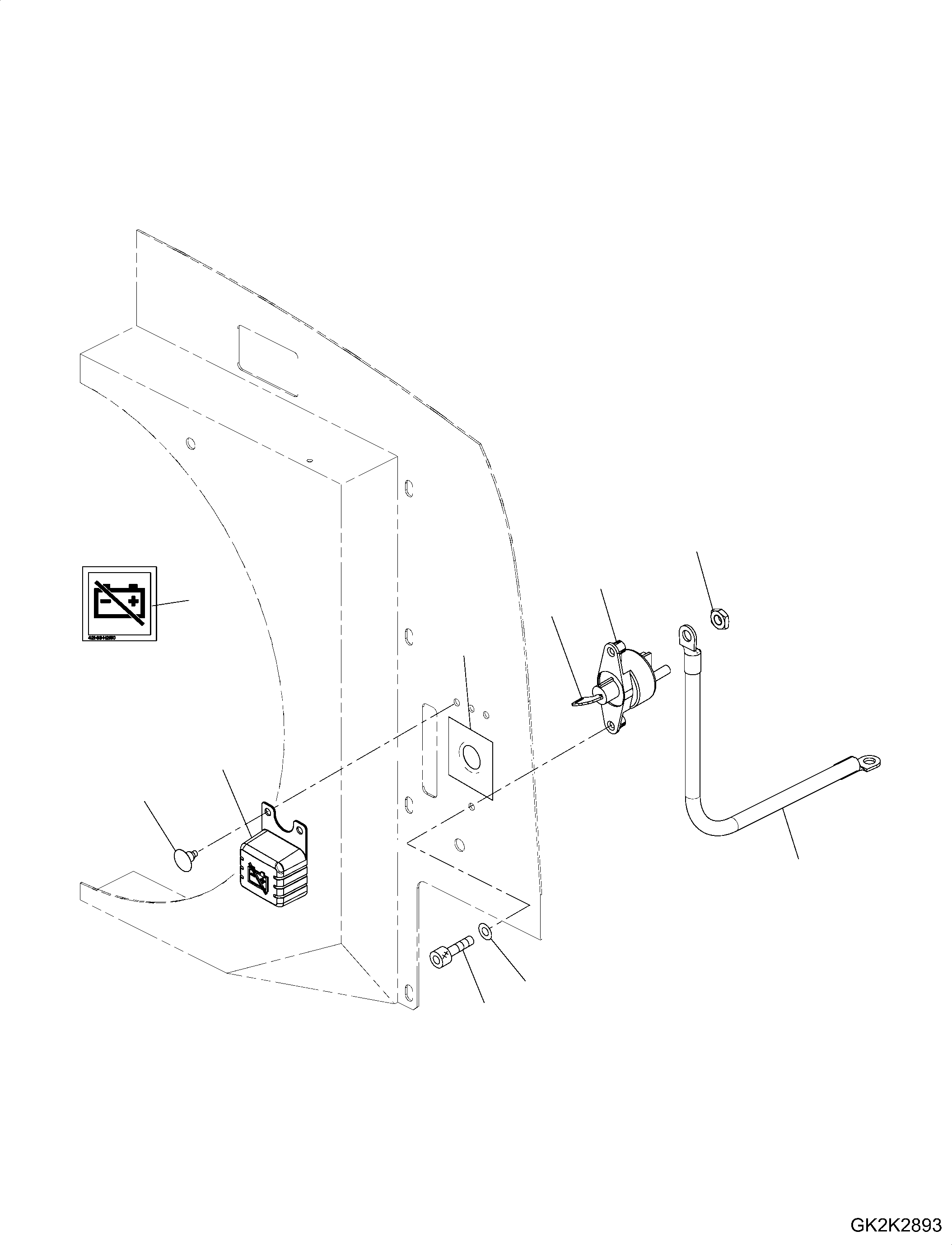EARTH STRAP 42U-Z29-1100 KOMATSU