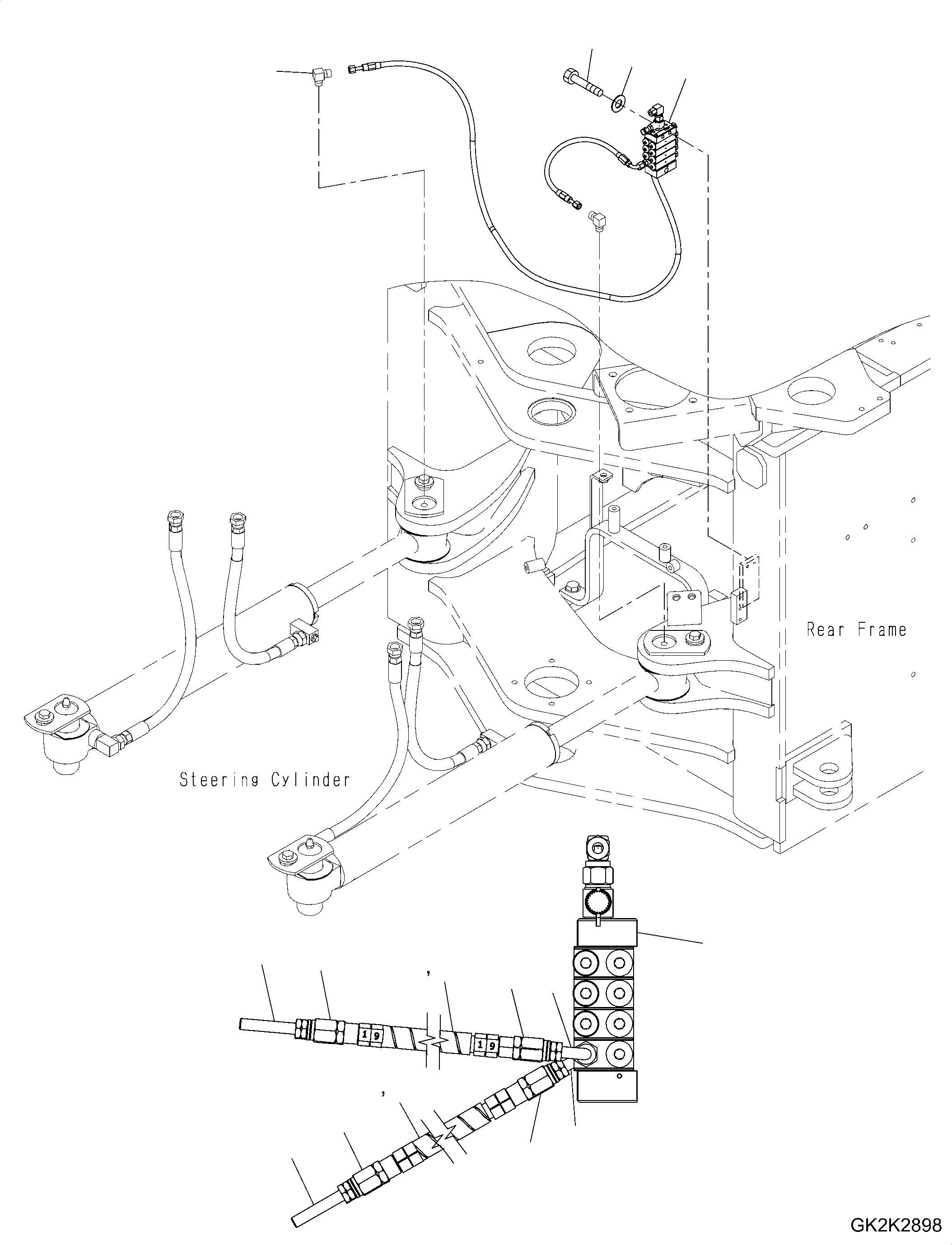 Feeder Assembly 423-S95-9810 KOMATSU