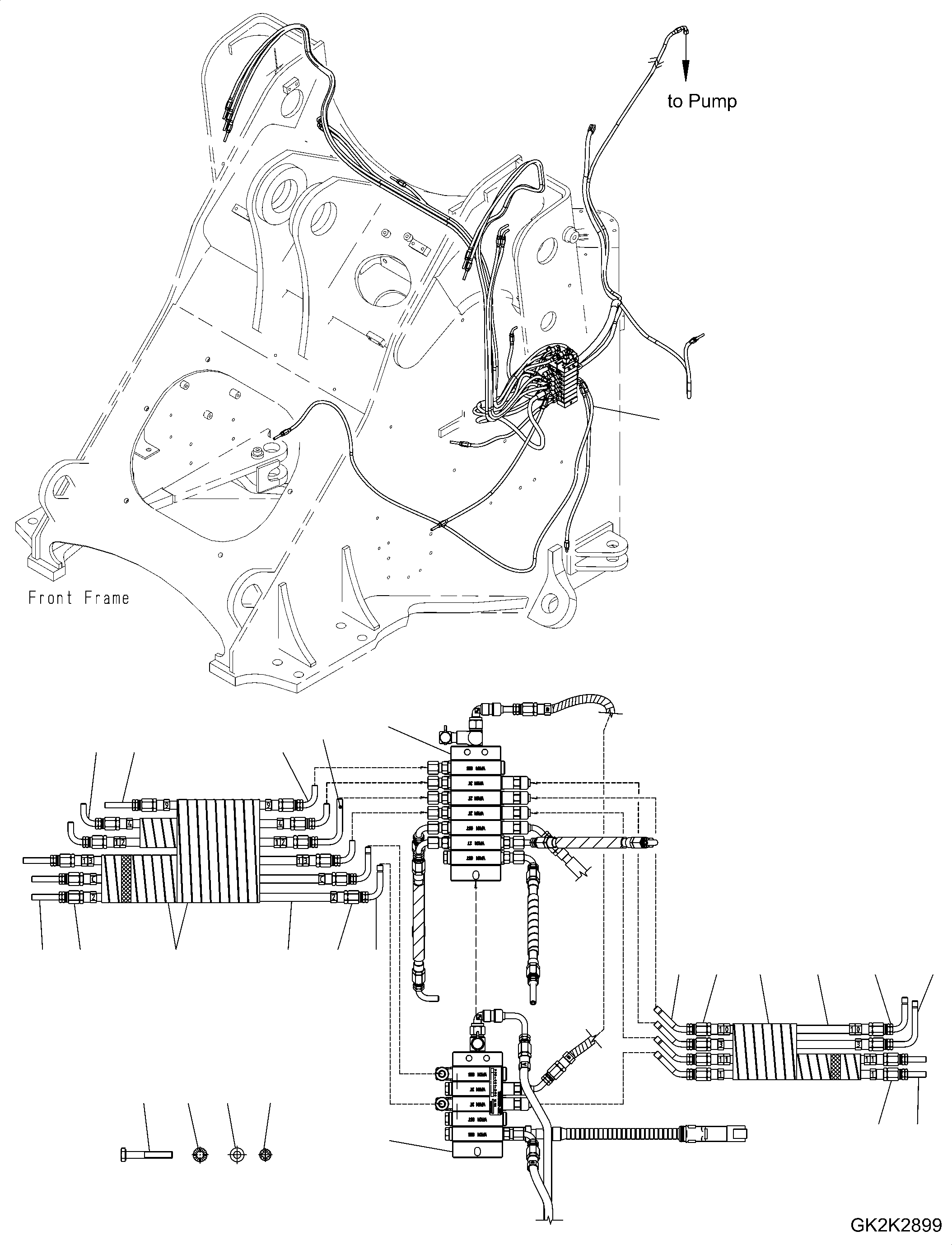 Feeder Assembly (423-S95-9941) KOMATSU