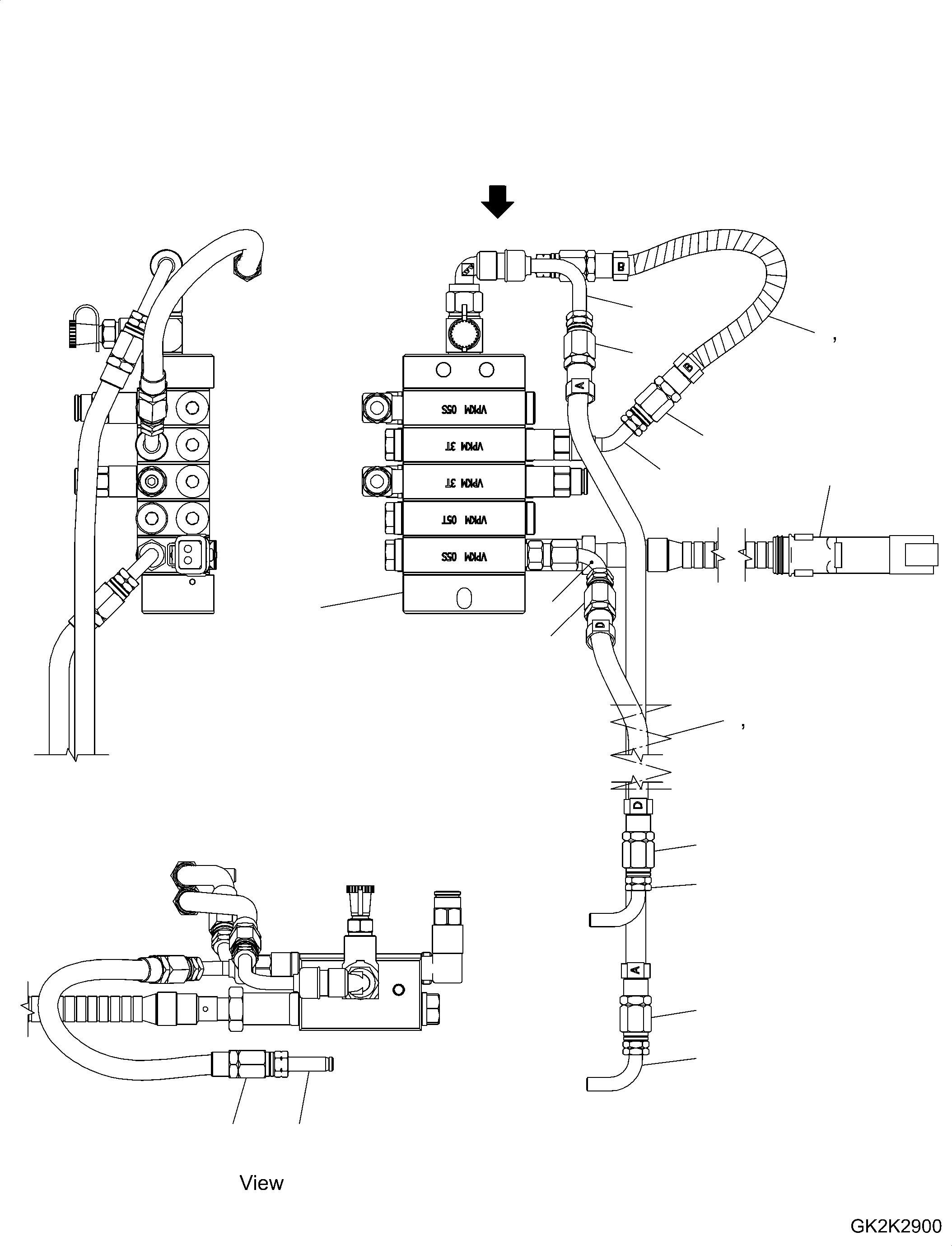 Feeder Assembly 423-S95-9410 KOMATSU